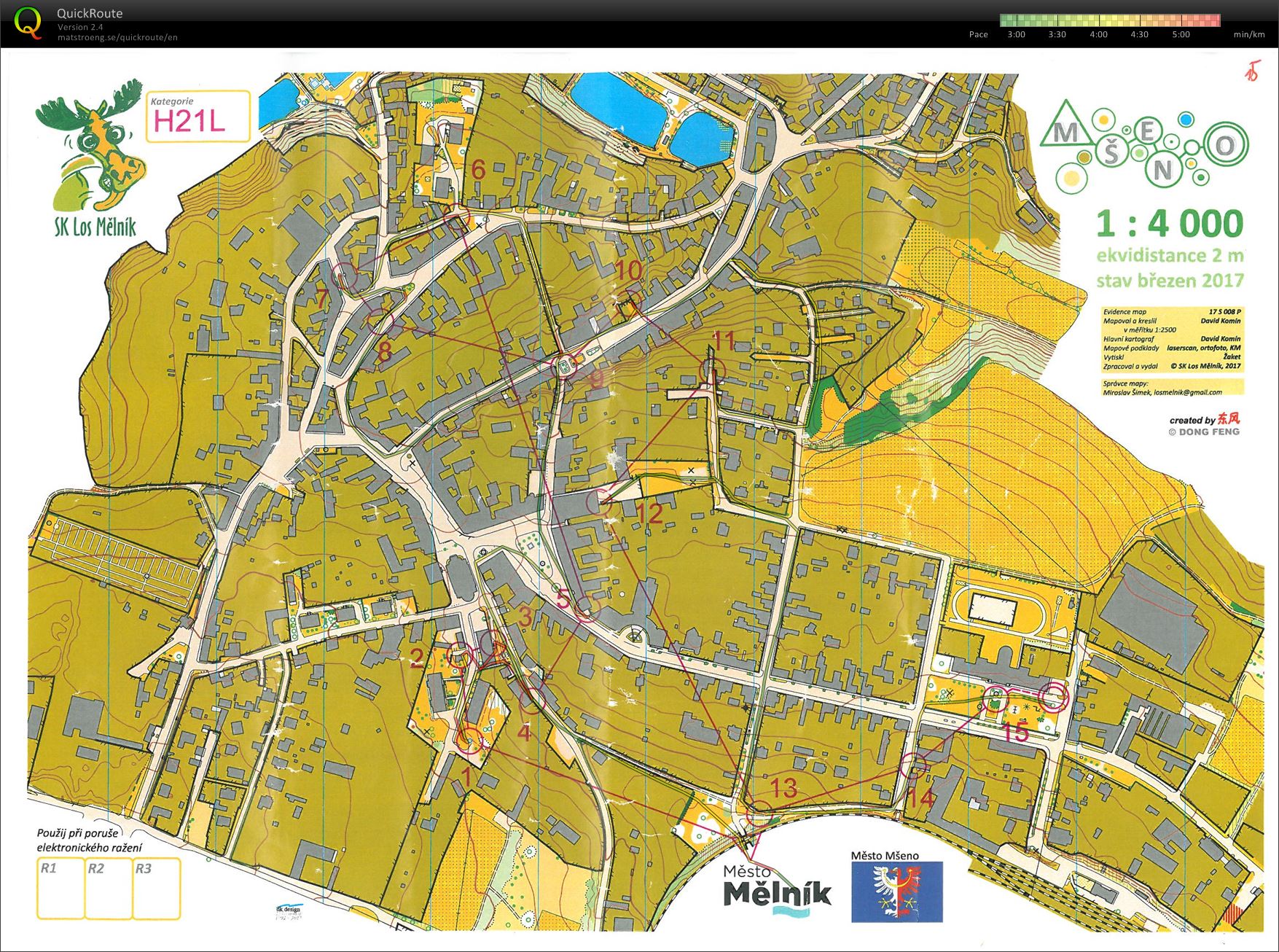 Přebor Prahy sprint (02.04.2017)
