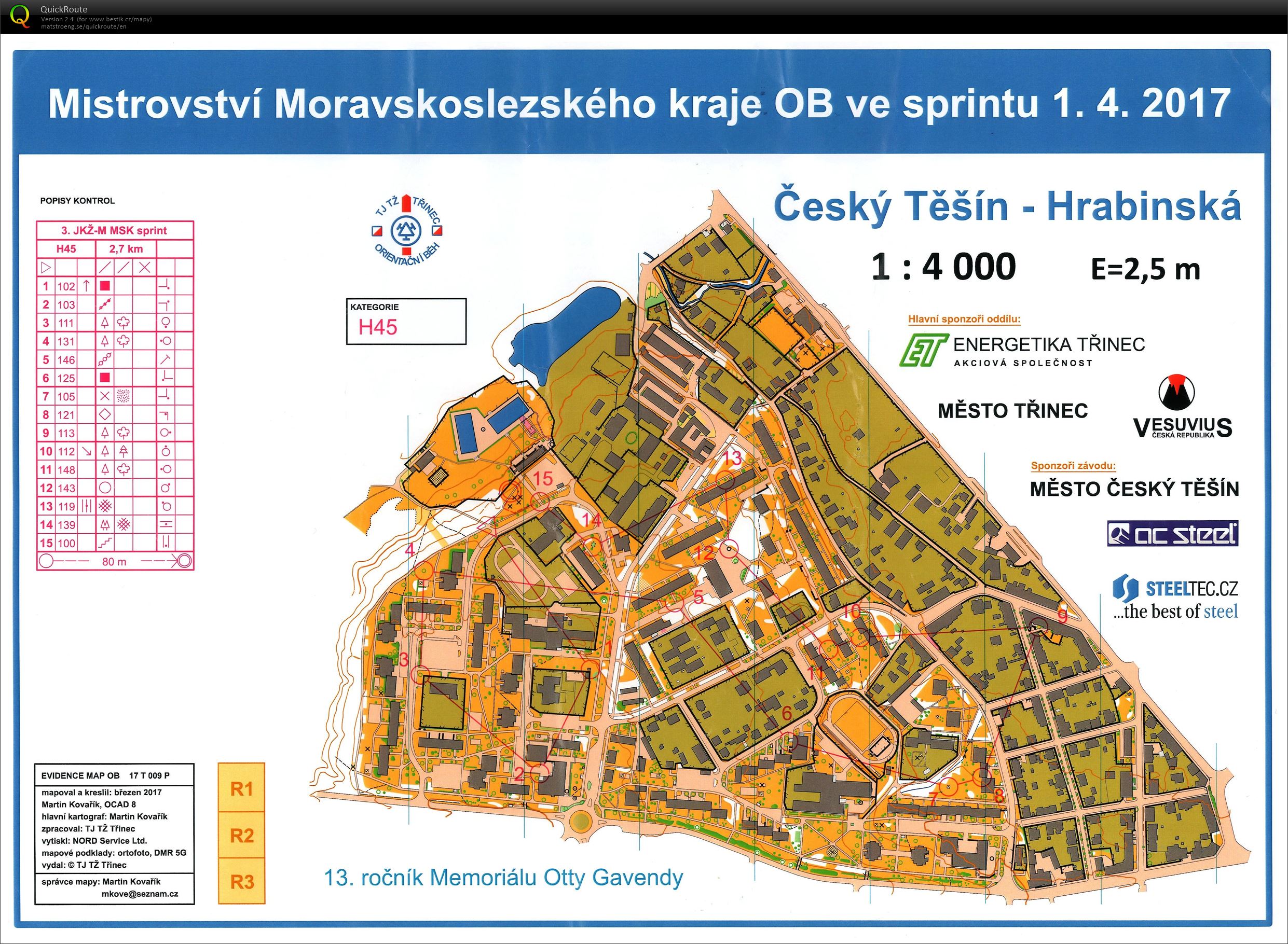 Mistrovství MSK + 3. JKŽ sprint (01.04.2017)