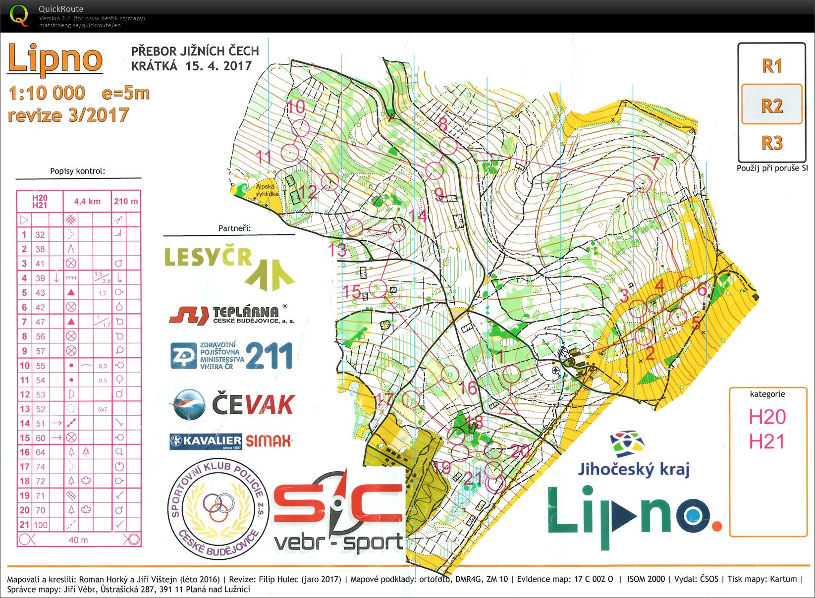 M JČ Lipno: middle (15.04.2017)