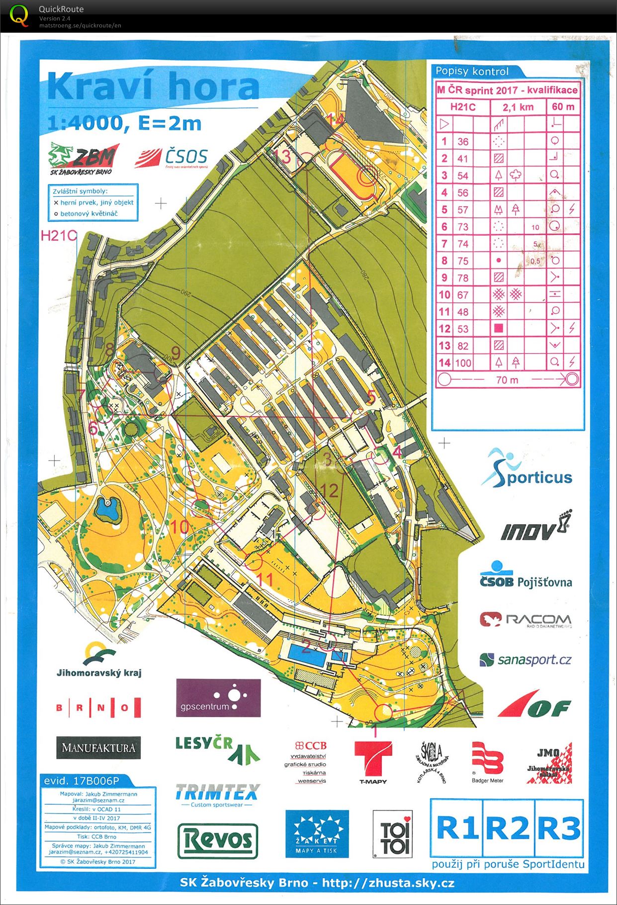 MCR sprint - kvalifikace (07.05.2017)
