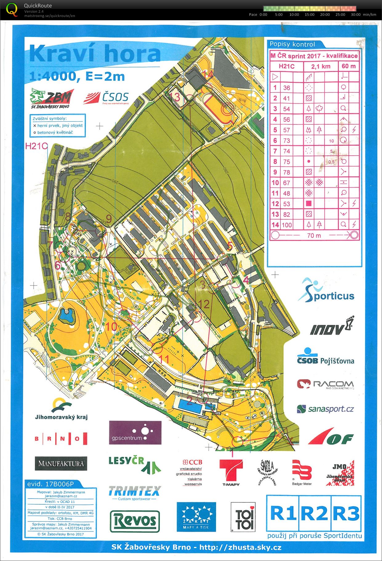 MCR sprint - kvalifikace (07.05.2017)