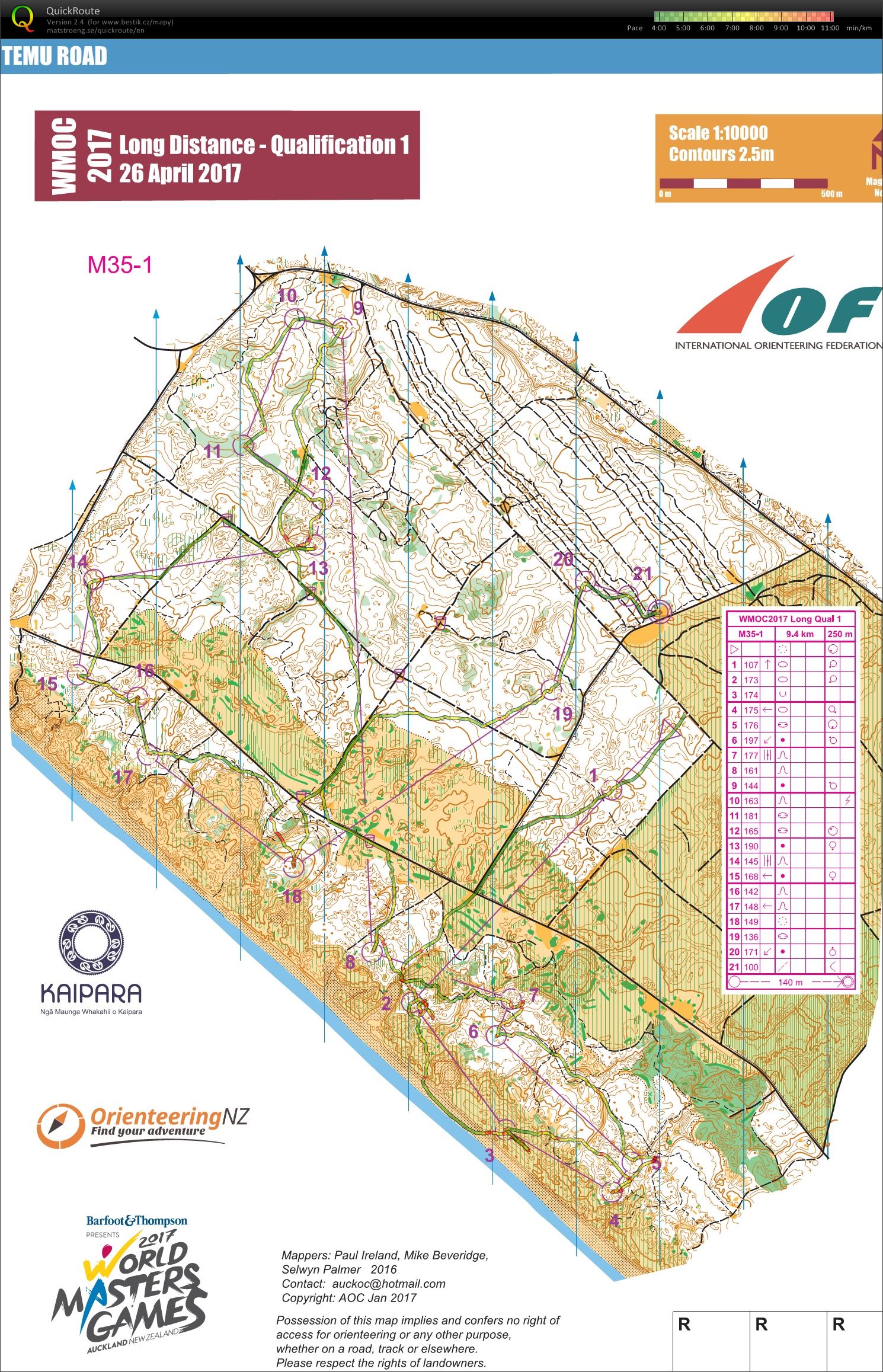 WMOC 2017 (26.04.2017)