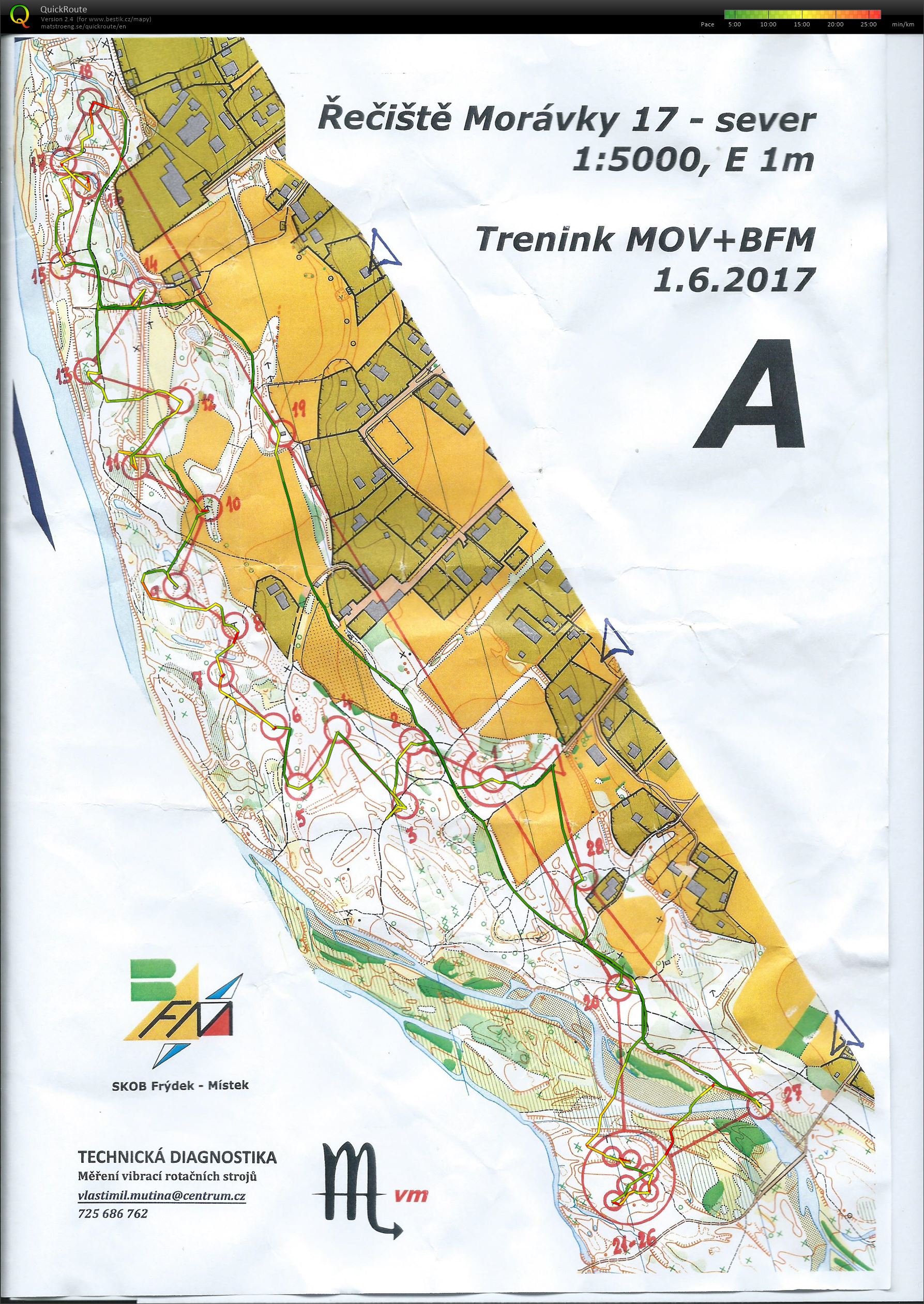 Mapový trénink (01.06.2017)