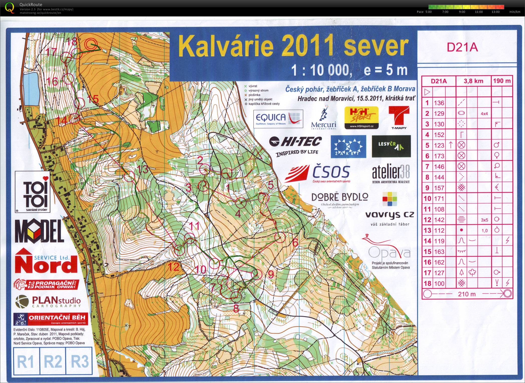 Český pohár, ŽA, B-Morava (15.05.2011)