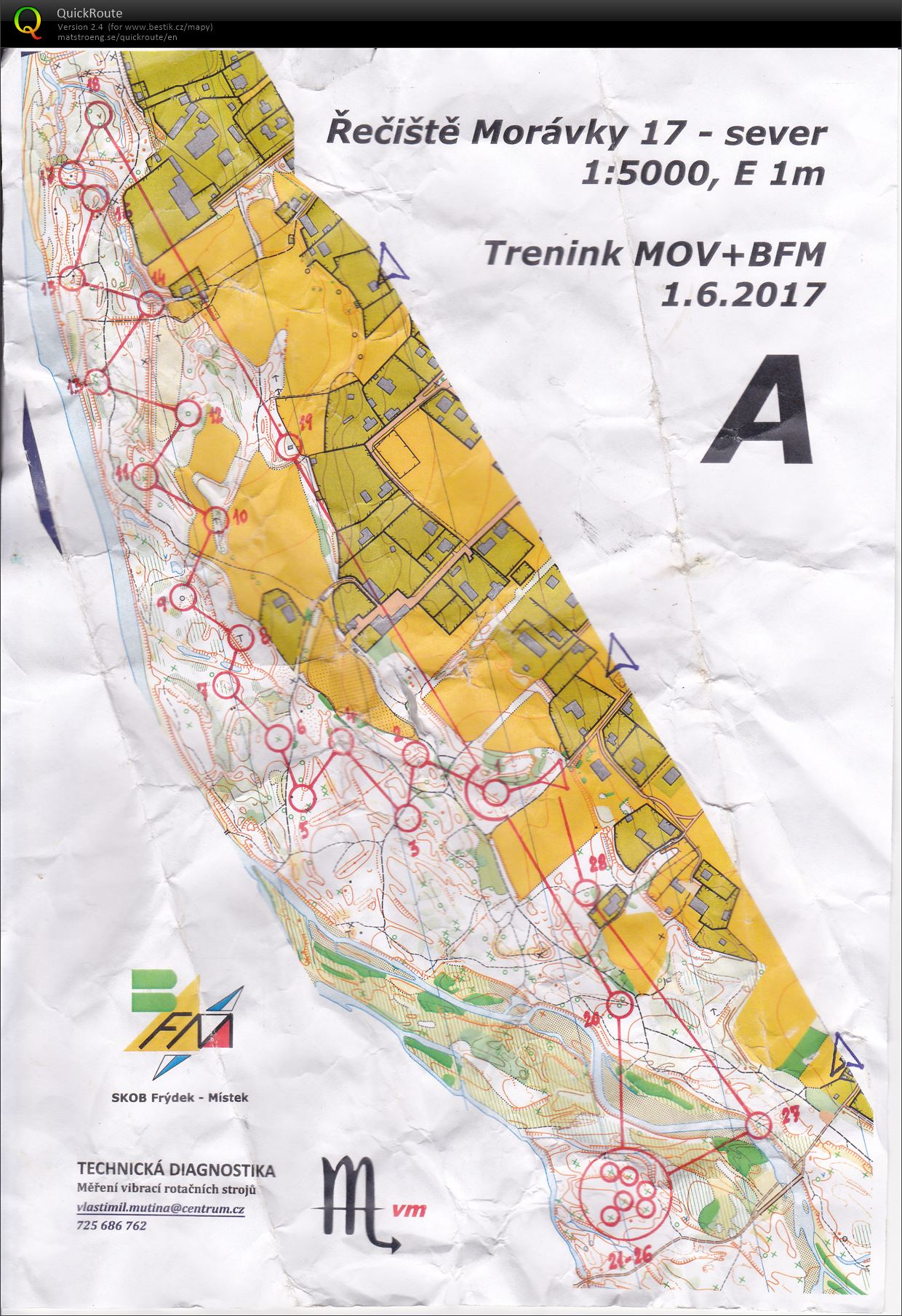 Mapový trénink (01.06.2017)