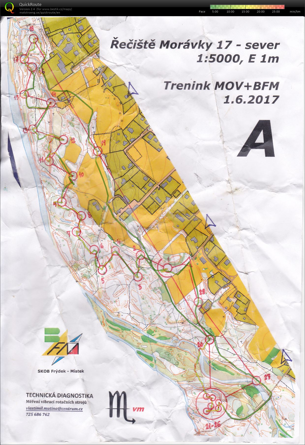 Mapový trénink (01.06.2017)