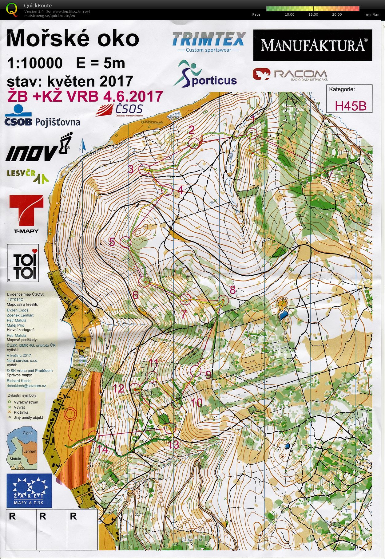 ŽB Morava - krátká (04.06.2017)