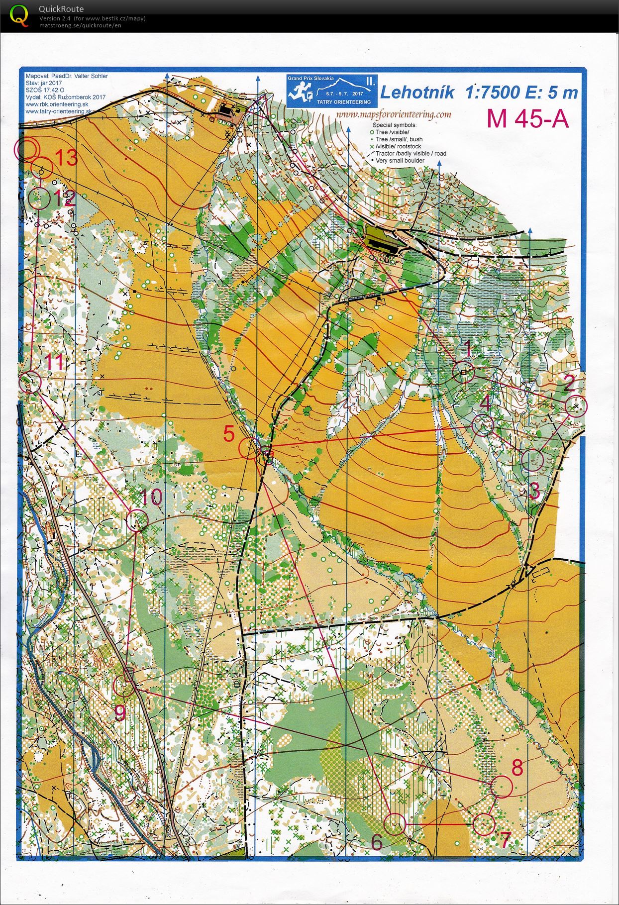 Tatry Orienteering 2017 - E 2 (07.07.2017)
