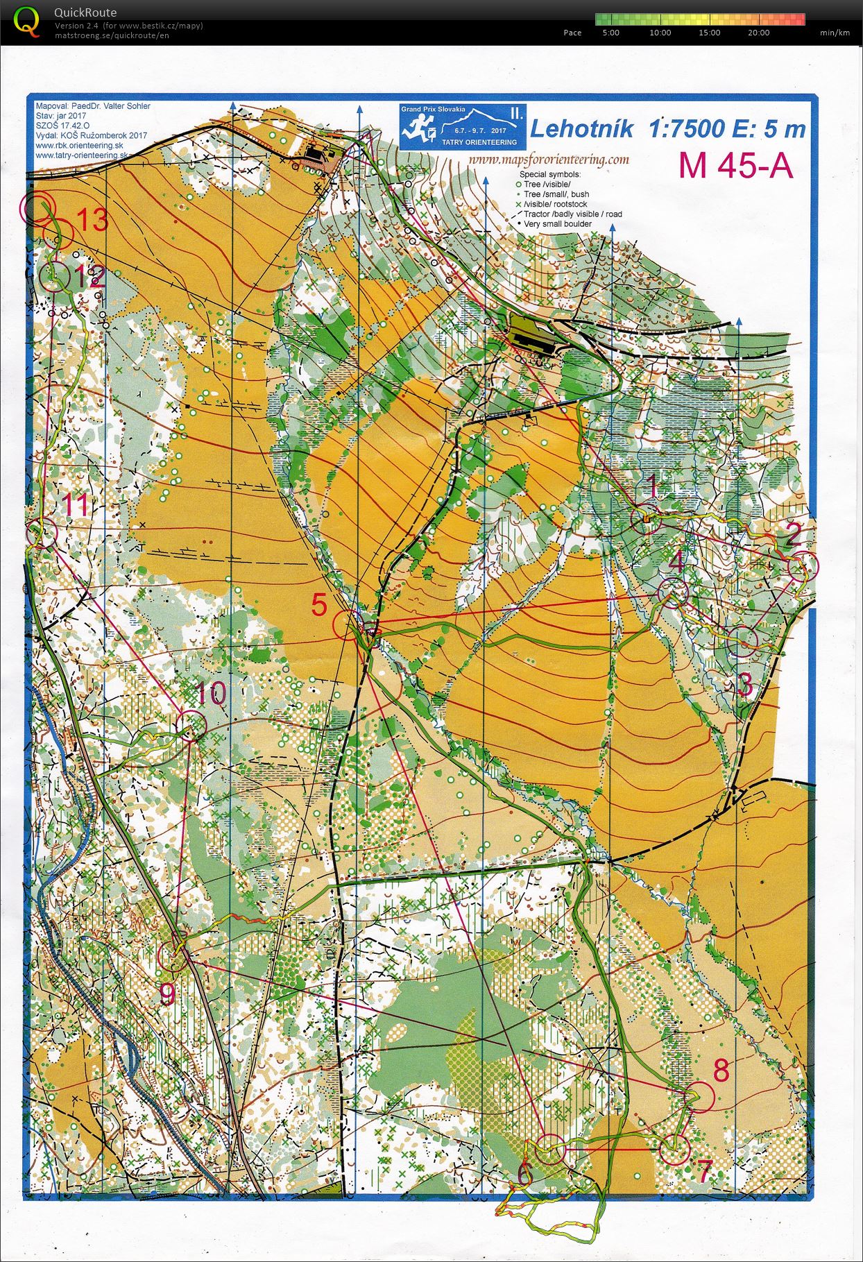 Tatry Orienteering 2017 - E 2 (07.07.2017)