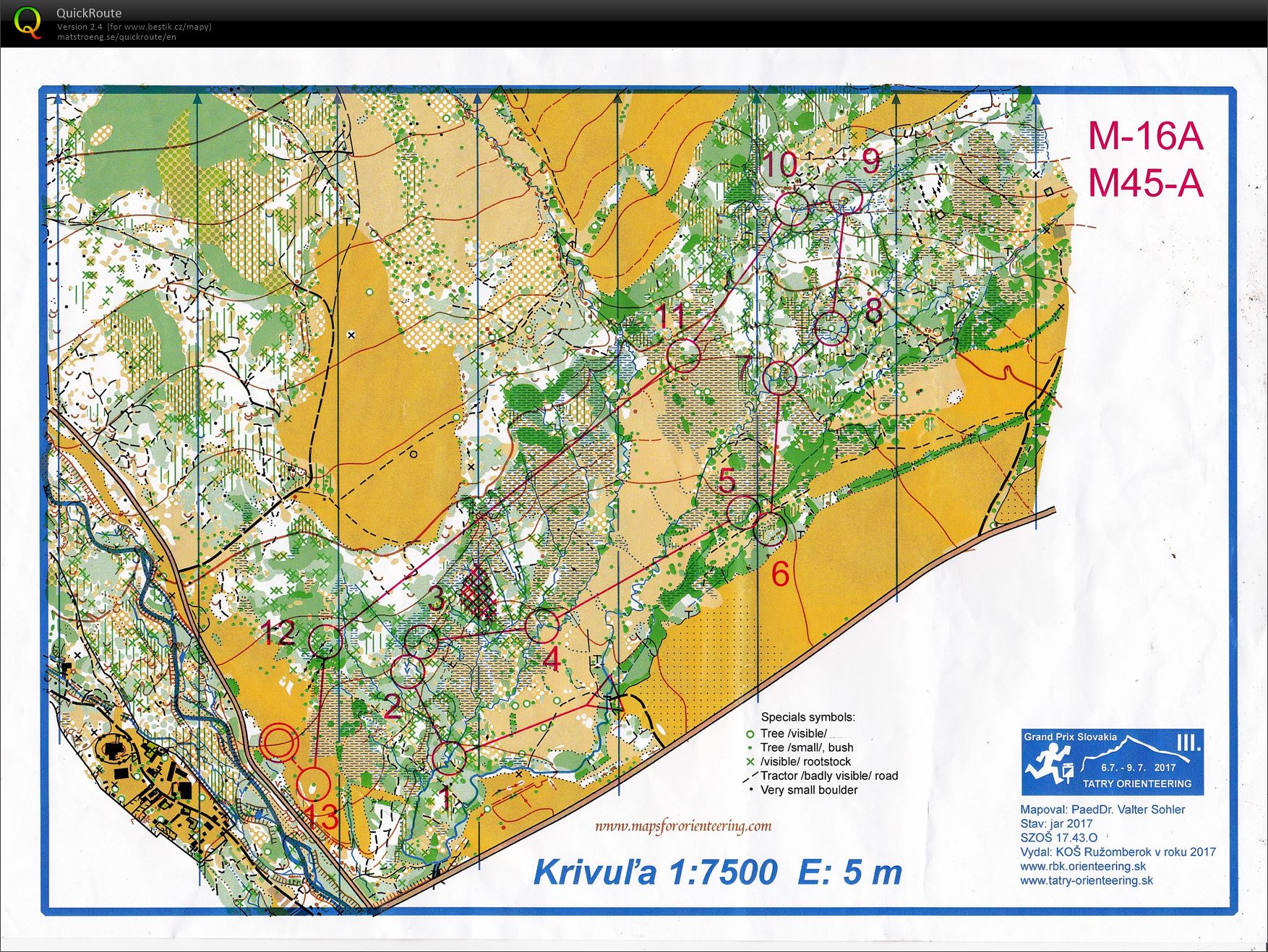 Tatry Orienteering 2017 - E 3 (08.07.2017)