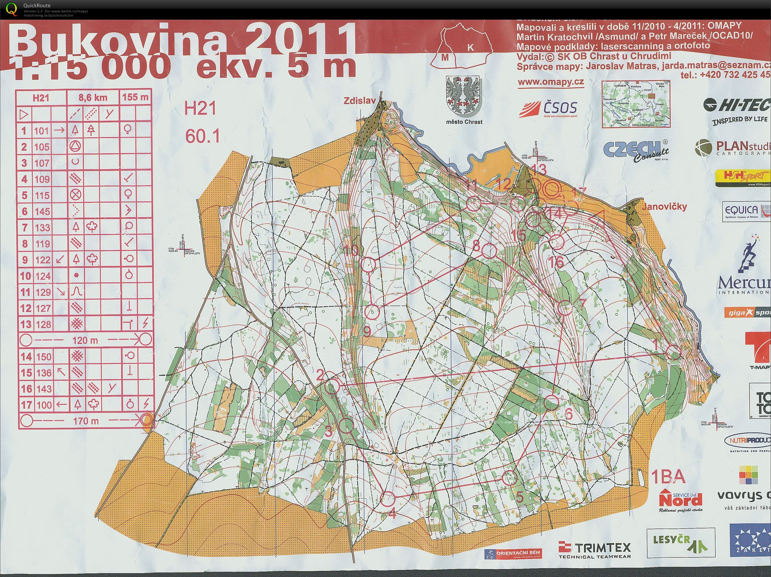 3. Český pohár štafet (21.05.2011)