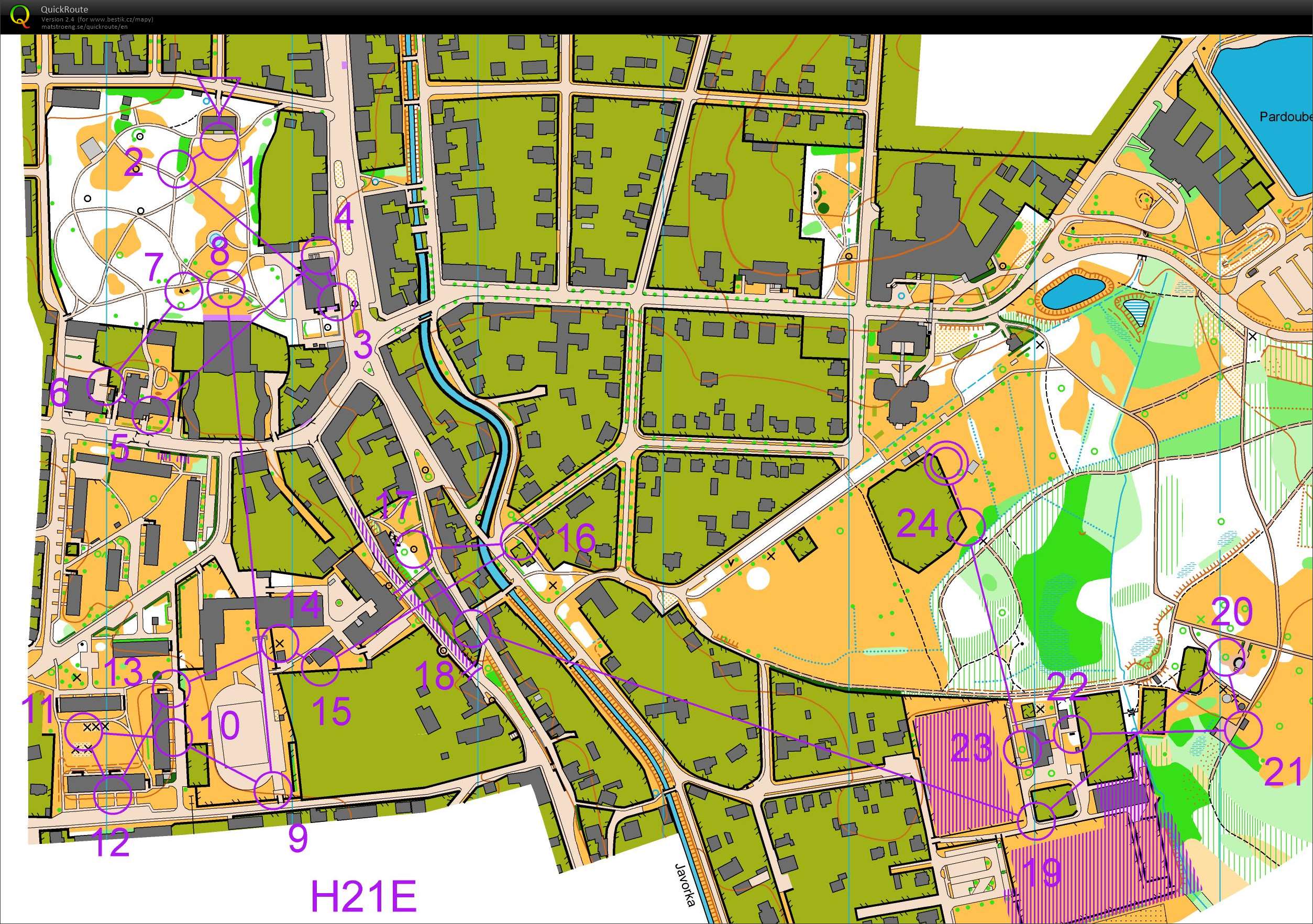 ČP sprint - Lázně Bělohrad (H21E) (16.09.2017)