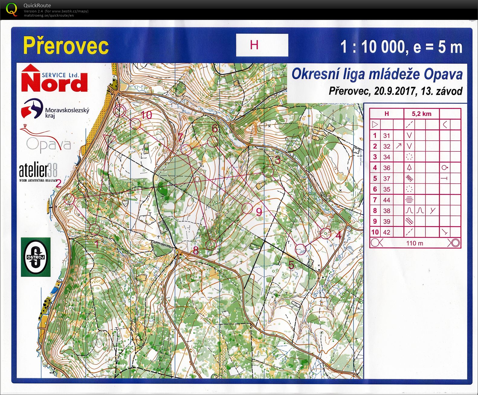 Mapový trénink (20.09.2017)