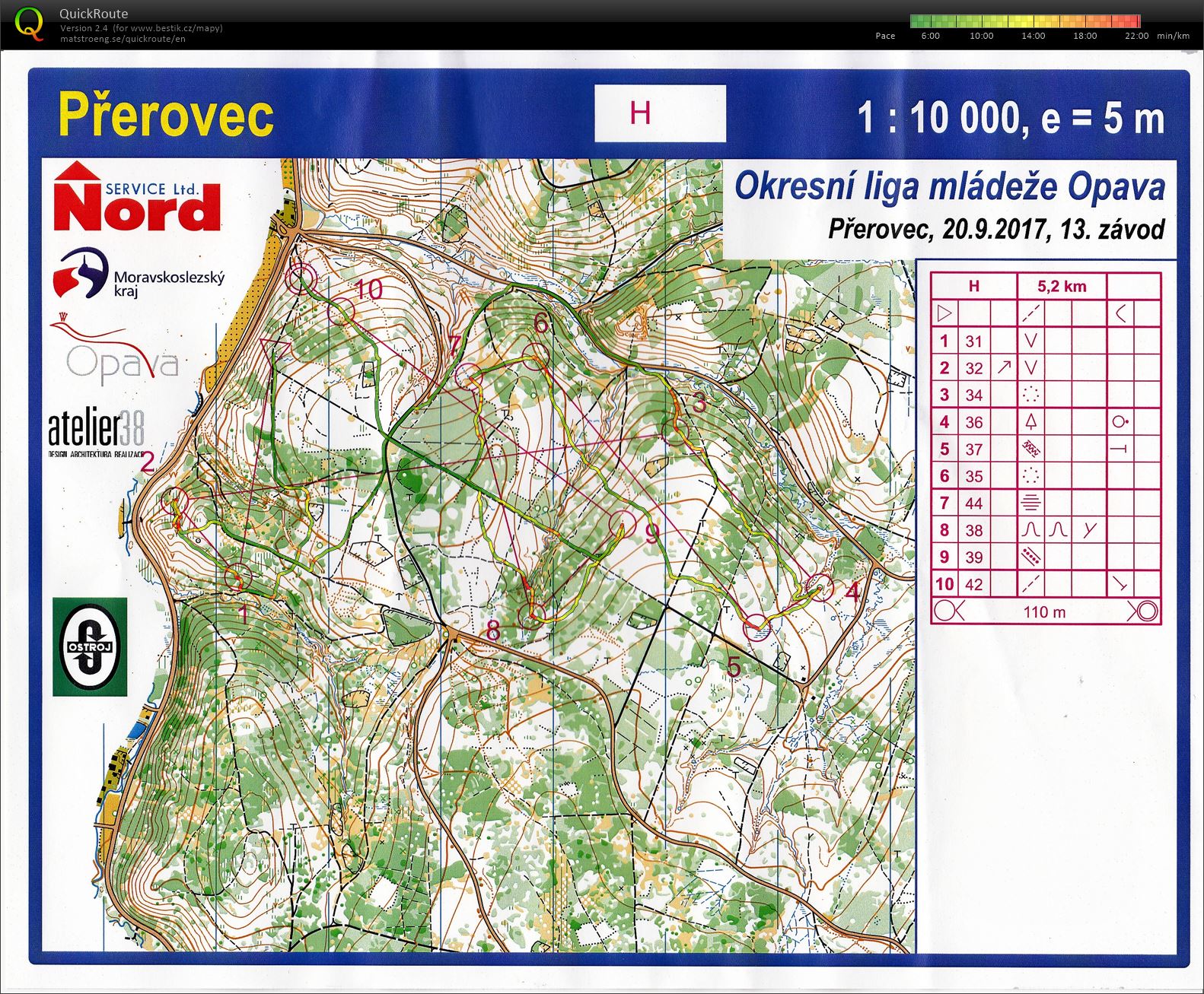 Mapový trénink (20.09.2017)