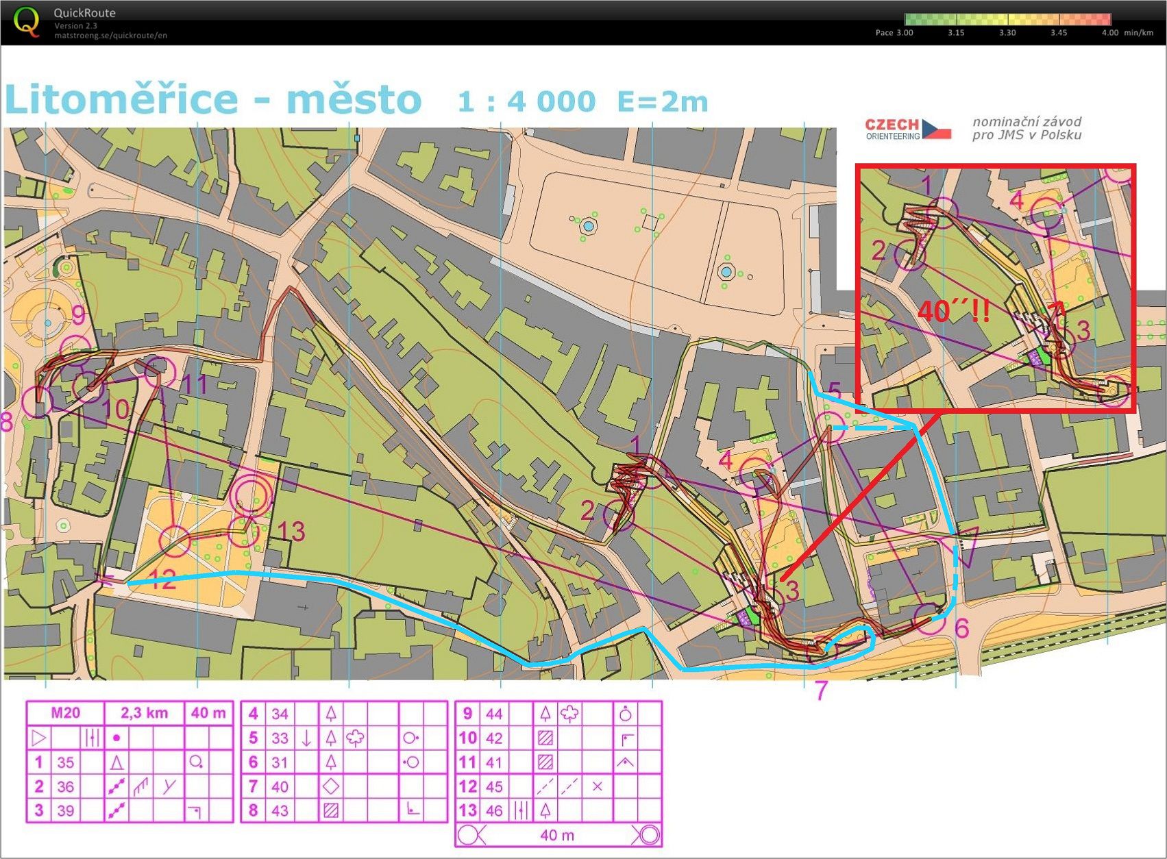 Nominačky - JWOC 2011 (sprint) (27.05.2011)
