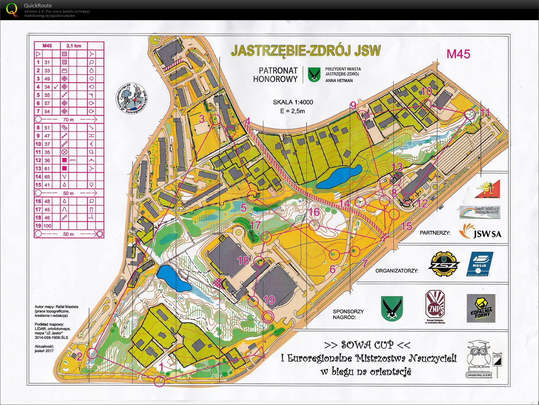 Učitelský závod - open (14.10.2017)