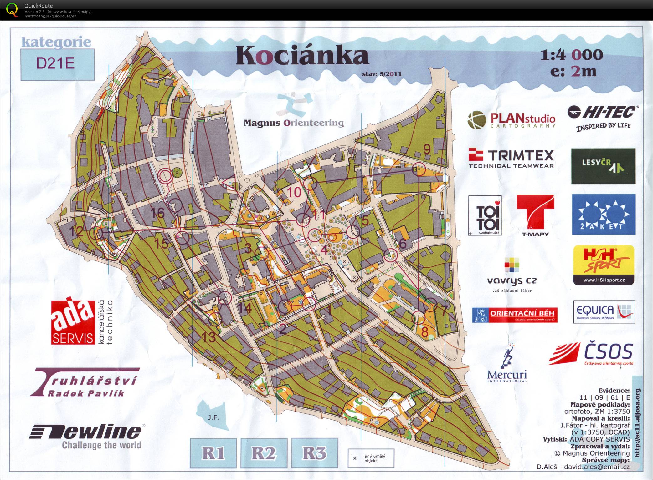 ŽA, Sprint cup 2.kolo (01.06.2011)