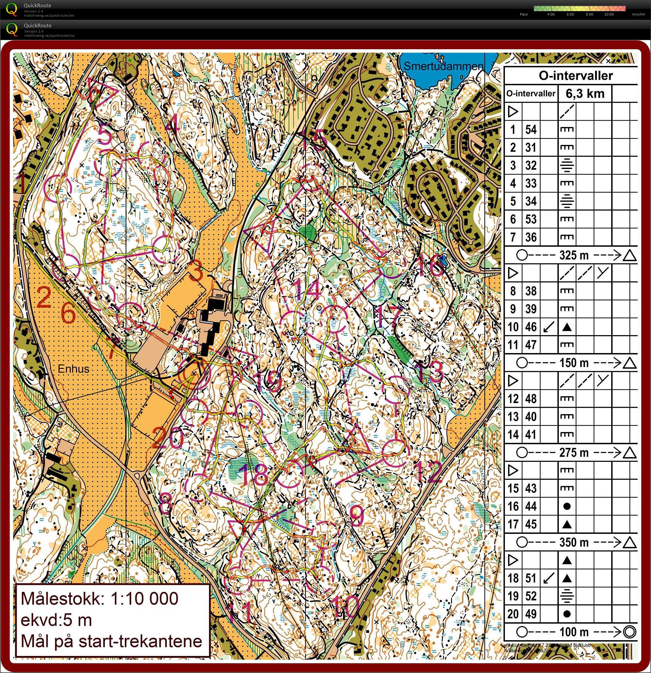 O-Intervals at Kråkeroy (07.01.2018)