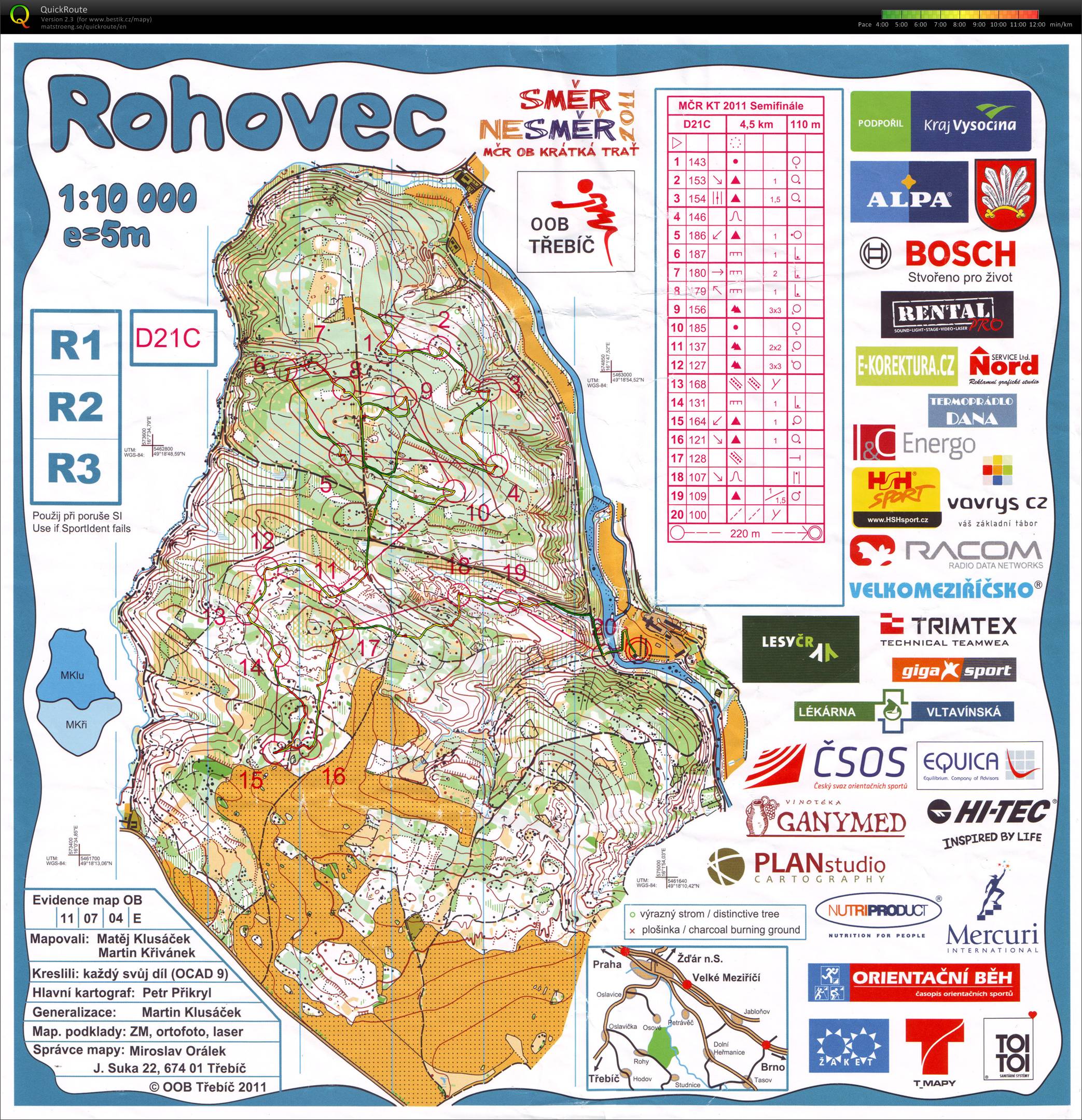 MČR krátka trať - semifinále (11.06.2011)