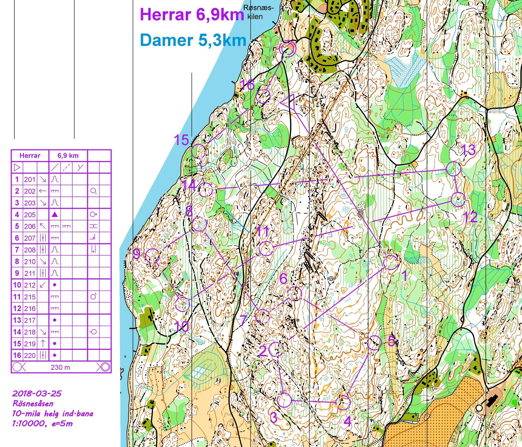 Rösnesåsen long middle (25.03.2018)