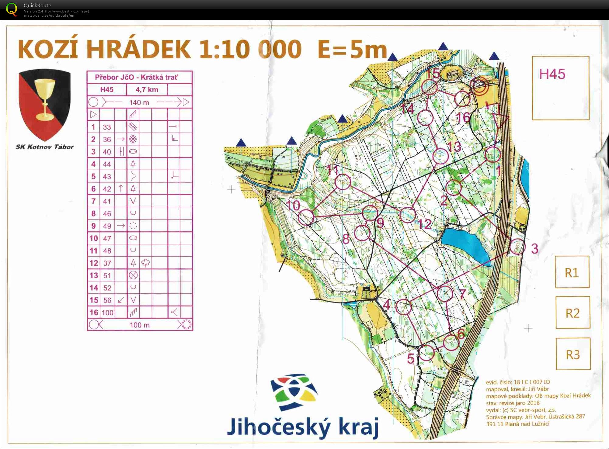 Závod JČ žebříčku (07.04.2018)