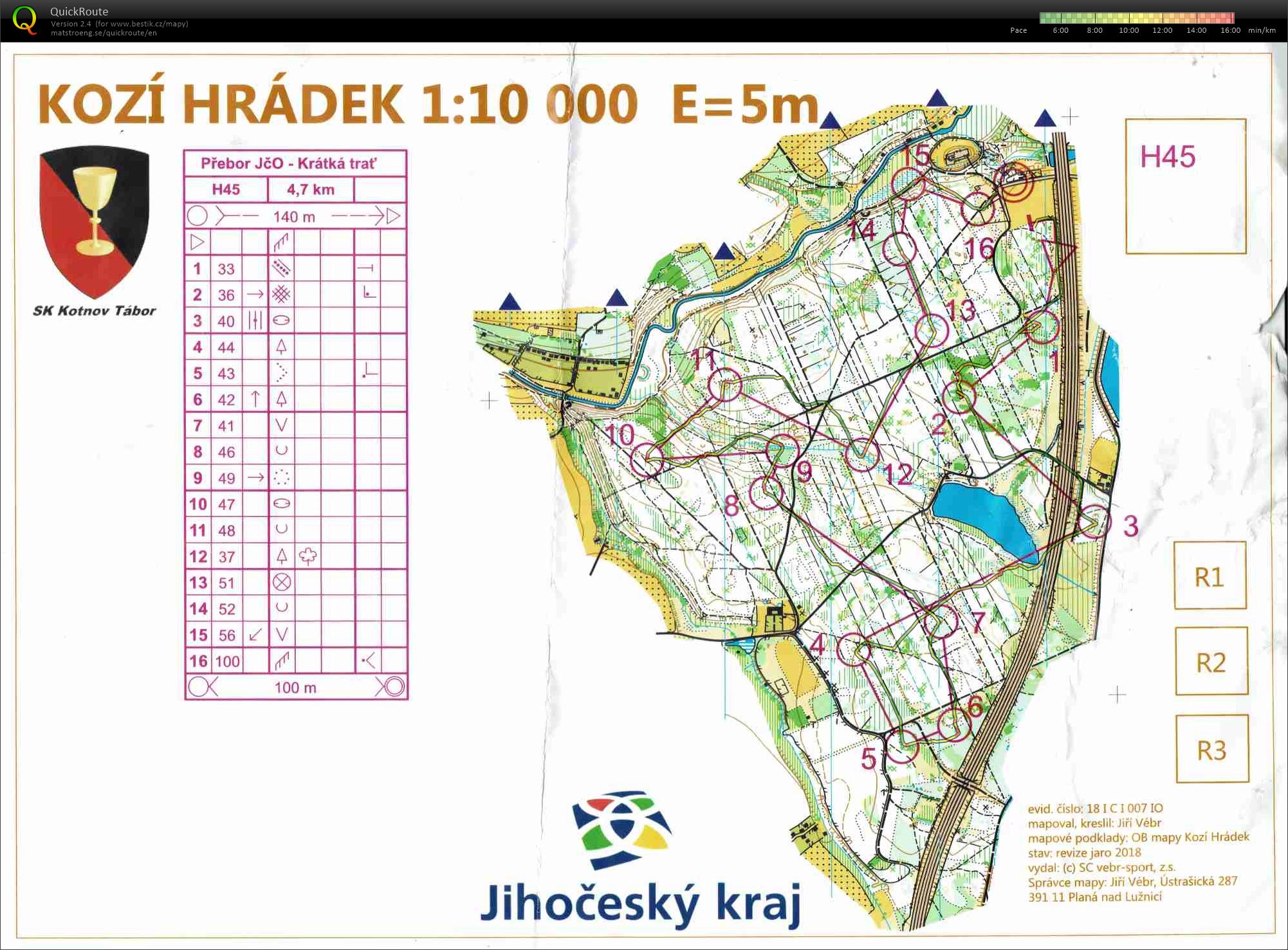 Závod JČ žebříčku (07.04.2018)