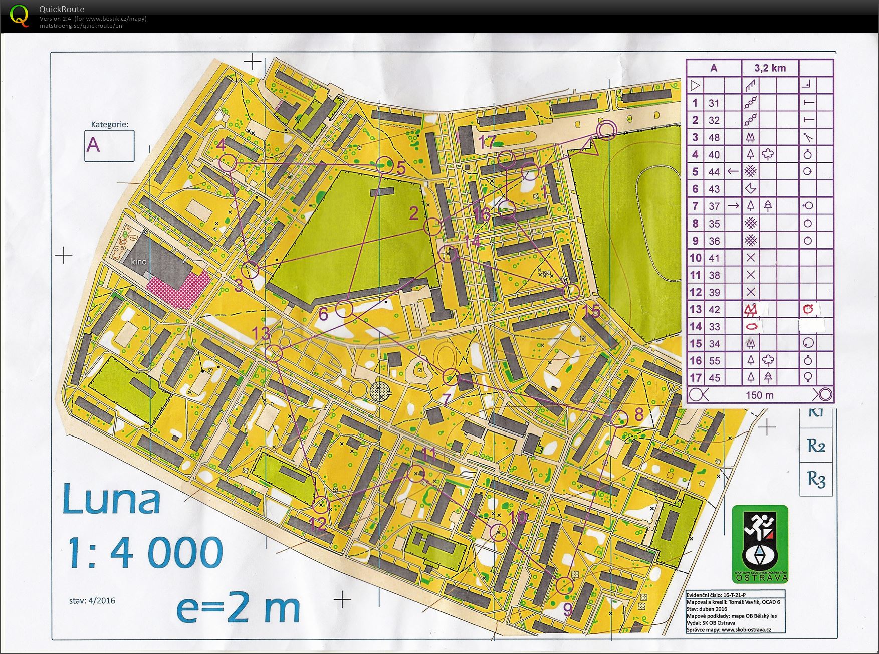 Mapový trénink (12.04.2018)
