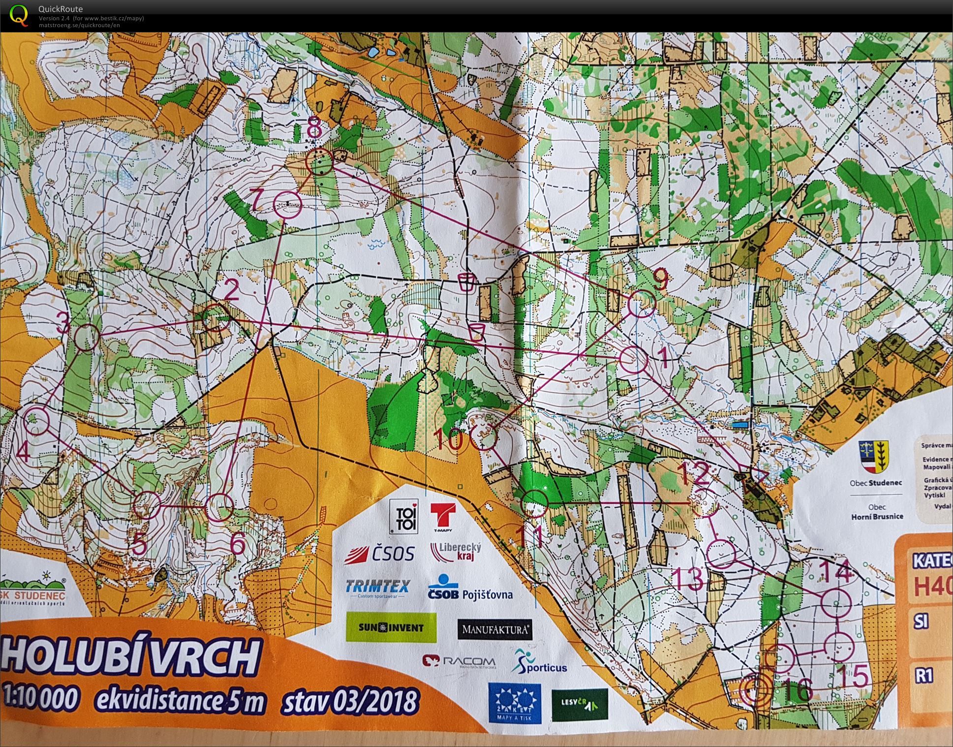 Veteraniáda ČR NOB - H40 (14.04.2018)