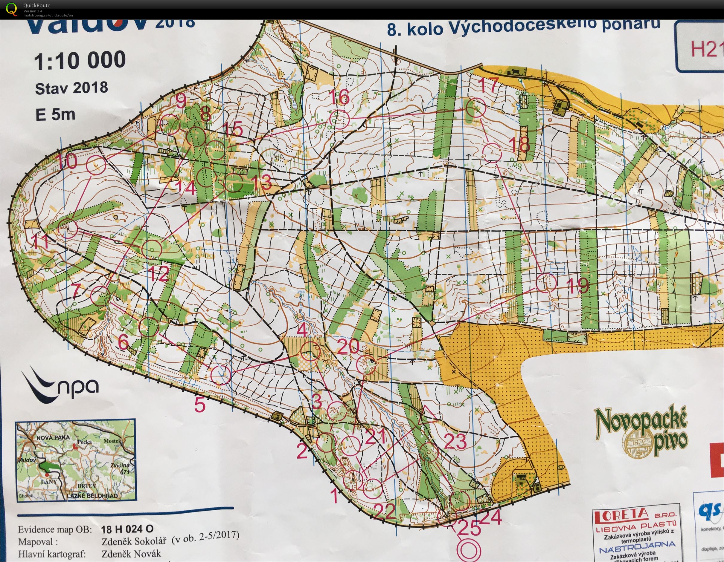 VČP MO middle Lány (08.05.2018)