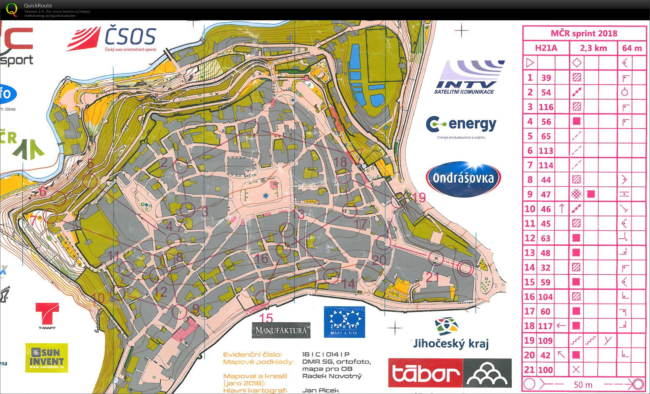 MČR sprint (H21A) (19.05.2018)