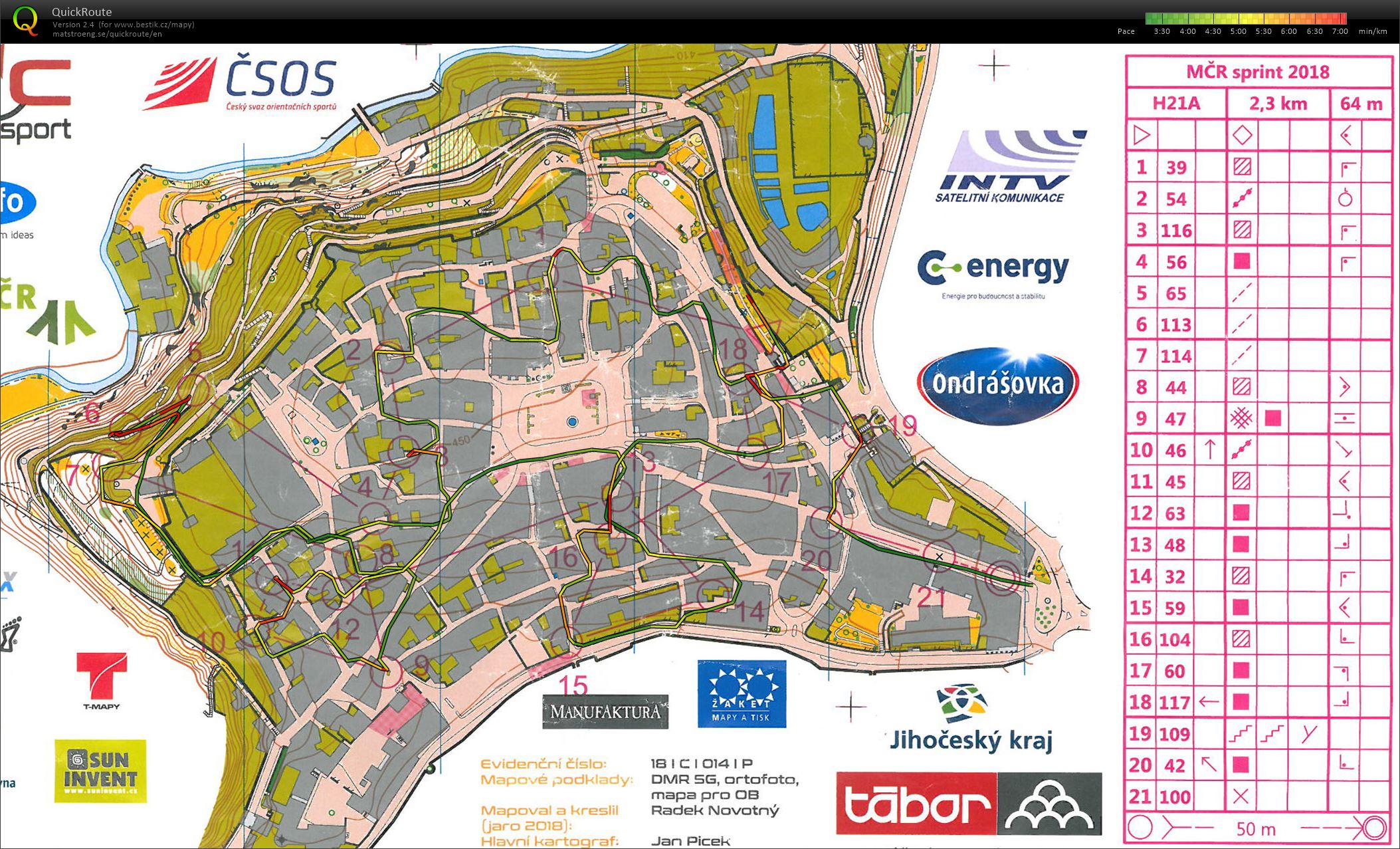 MČR sprint (H21A) (19.05.2018)