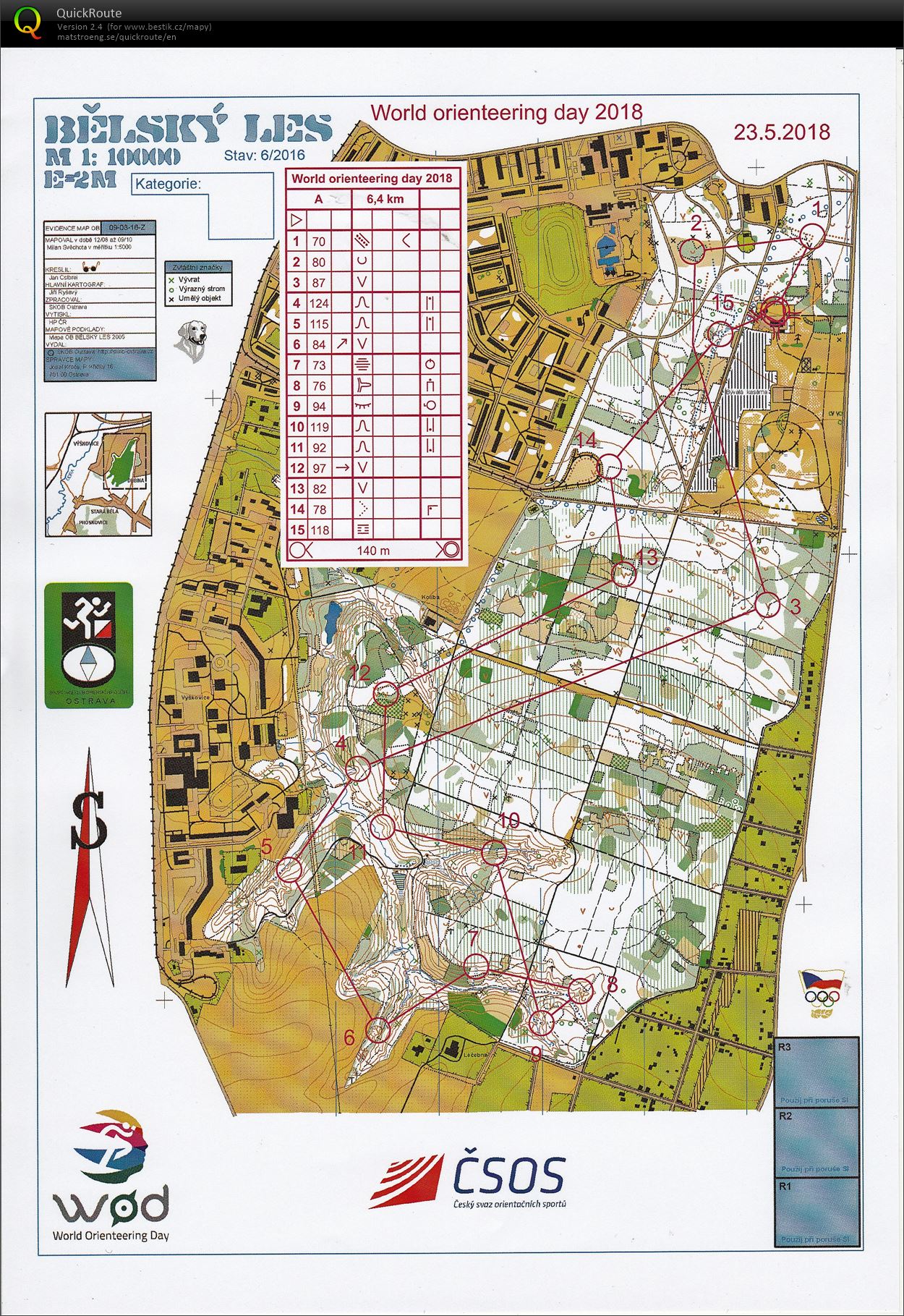 World orienteering day 2018 (23.05.2018)