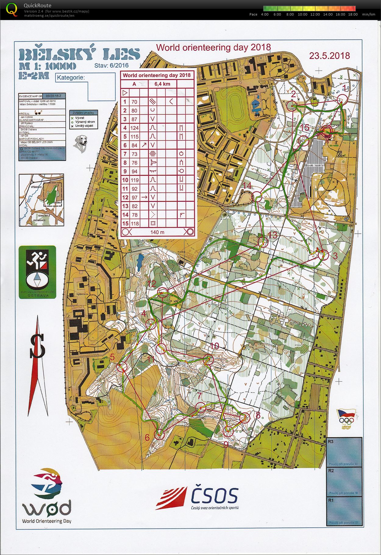World orienteering day 2018 (23.05.2018)