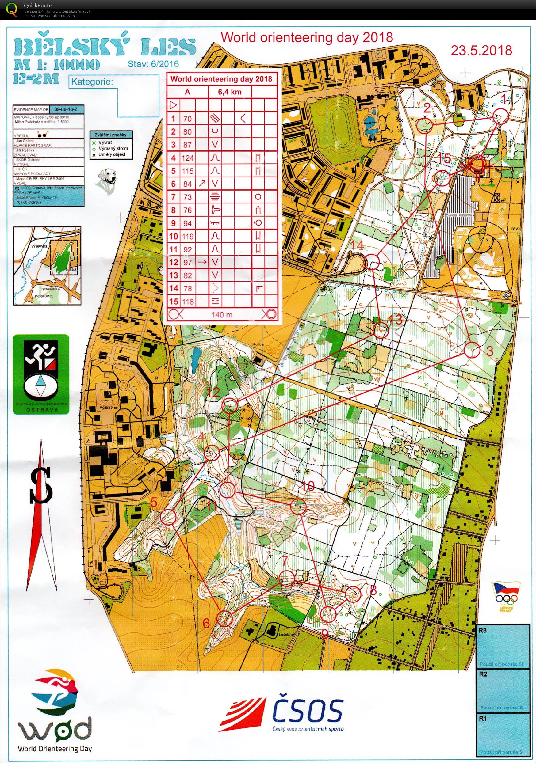 World orienteering day 2018 (23.05.2018)