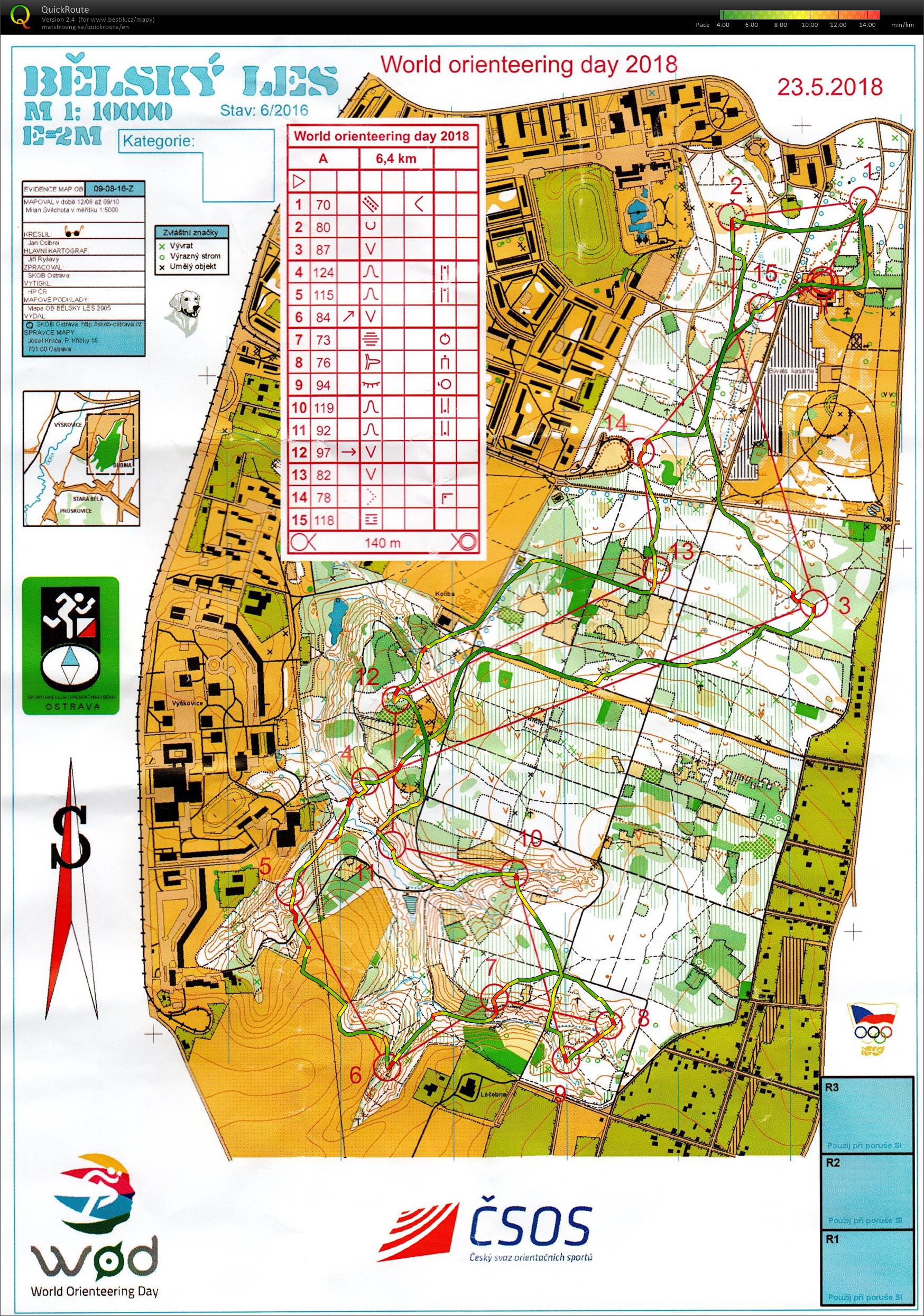 World orienteering day 2018 (23.05.2018)