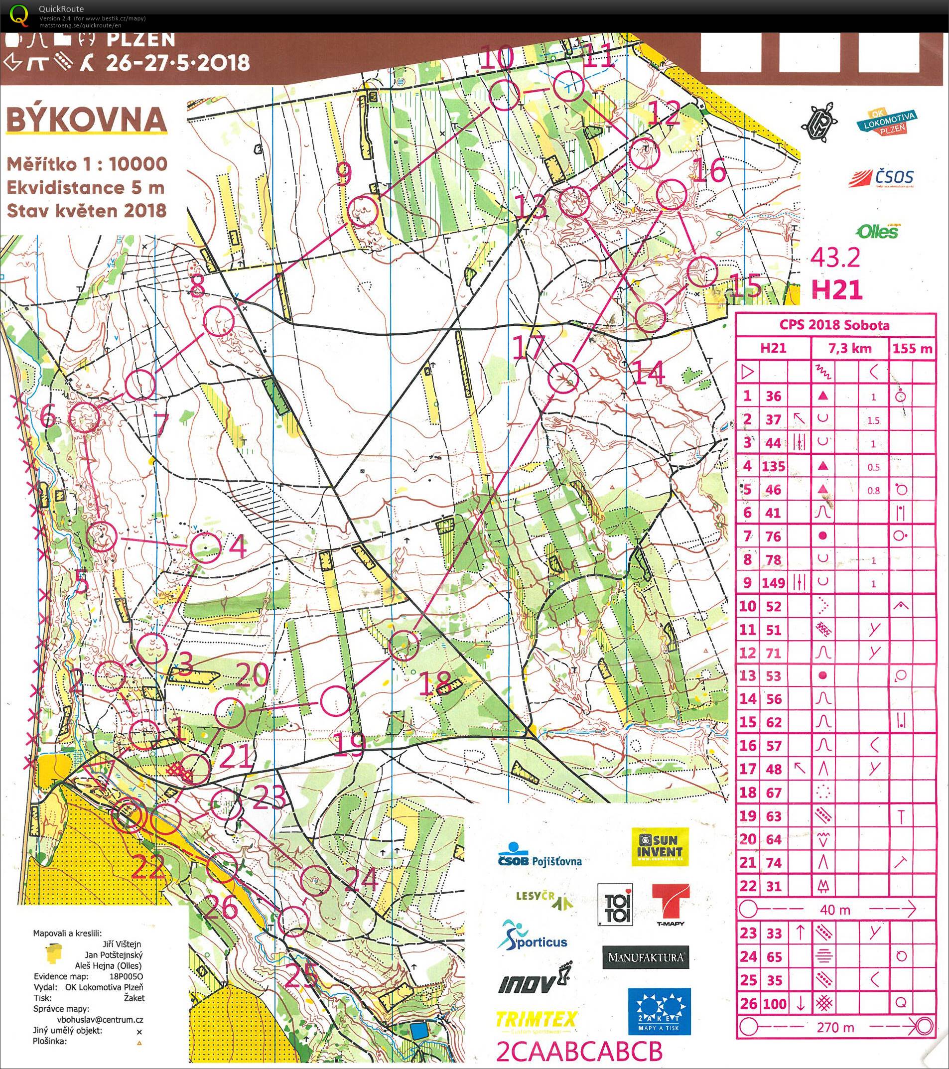 ČPŠ Třemošná - sobota (H21) (26.05.2018)