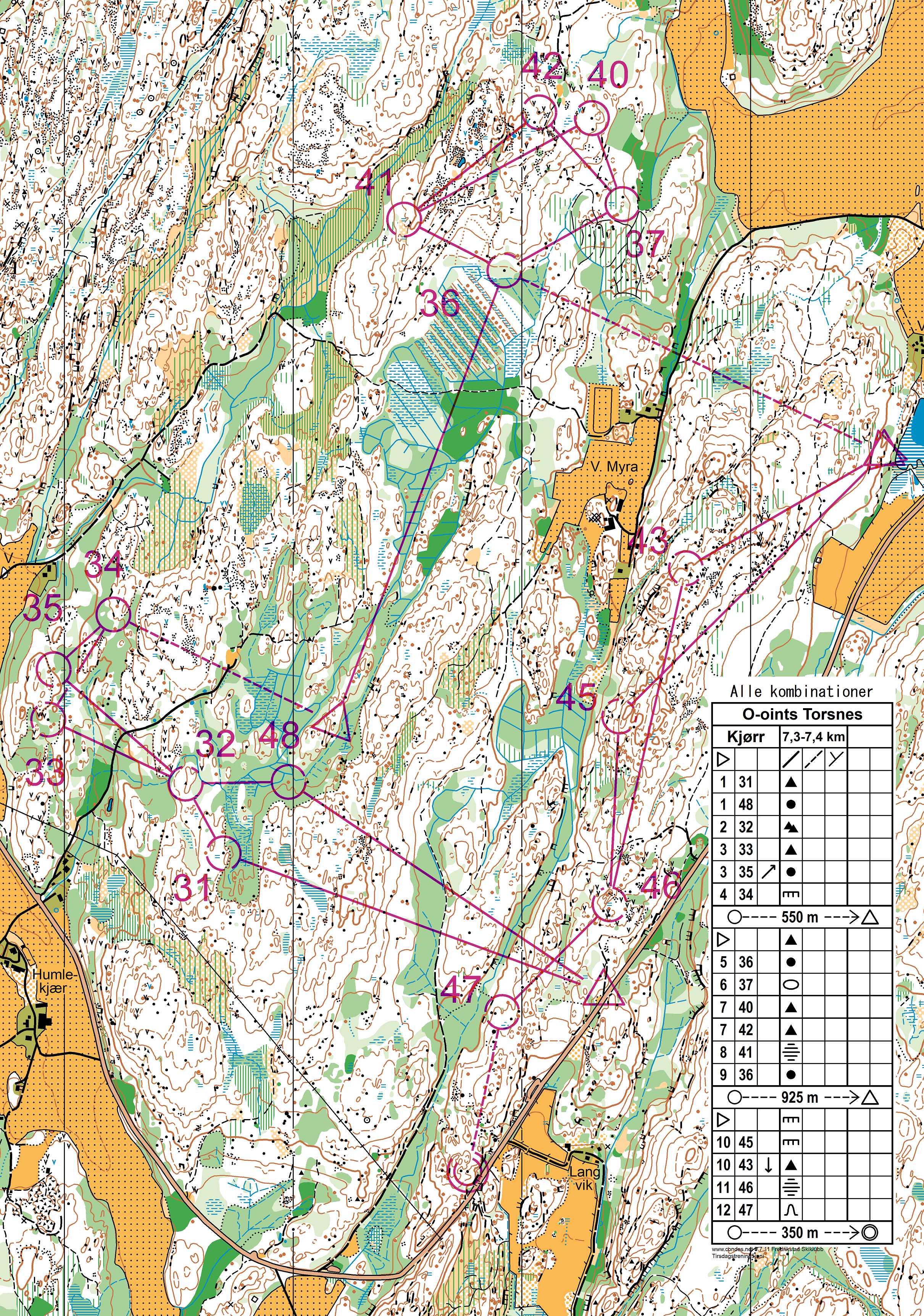 Jukola intervals Torsnes (05.06.2018)