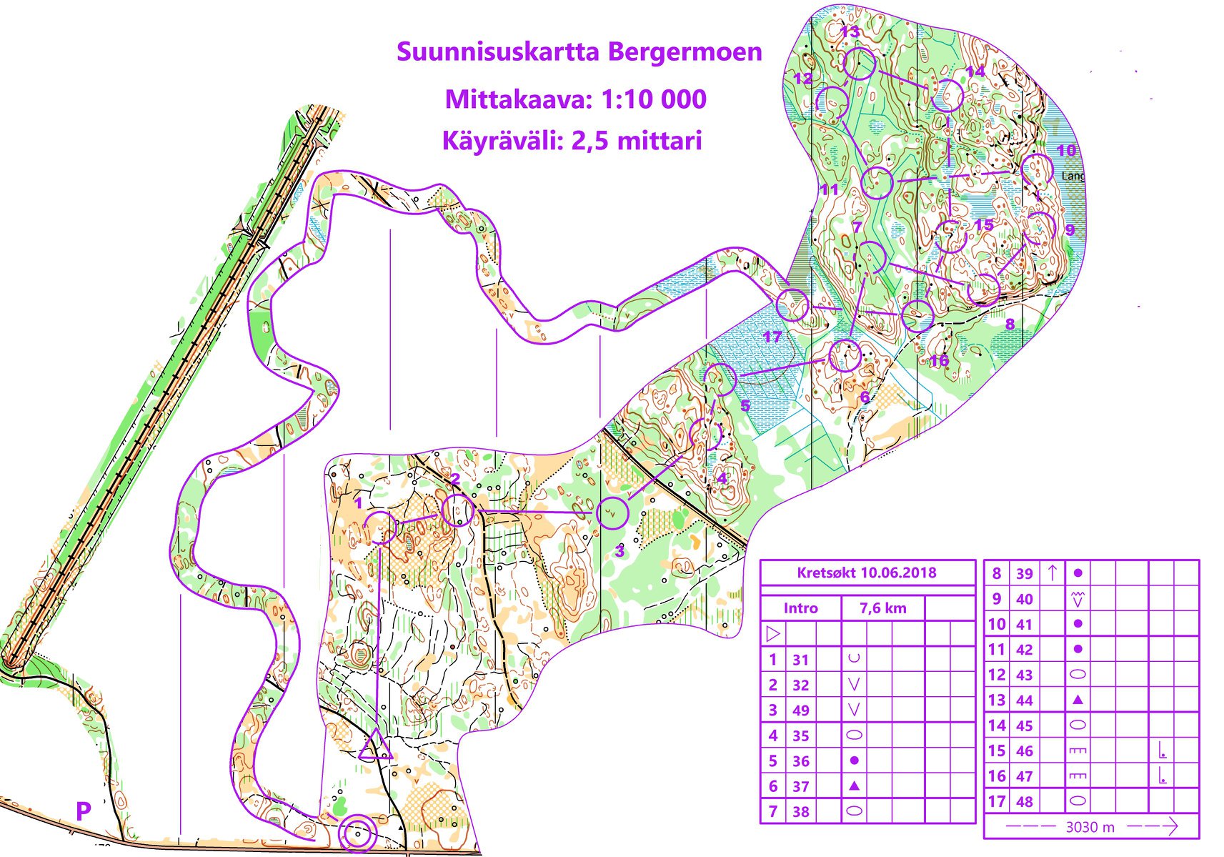 Jukola Kombotech Bergermoen (10.06.2018)