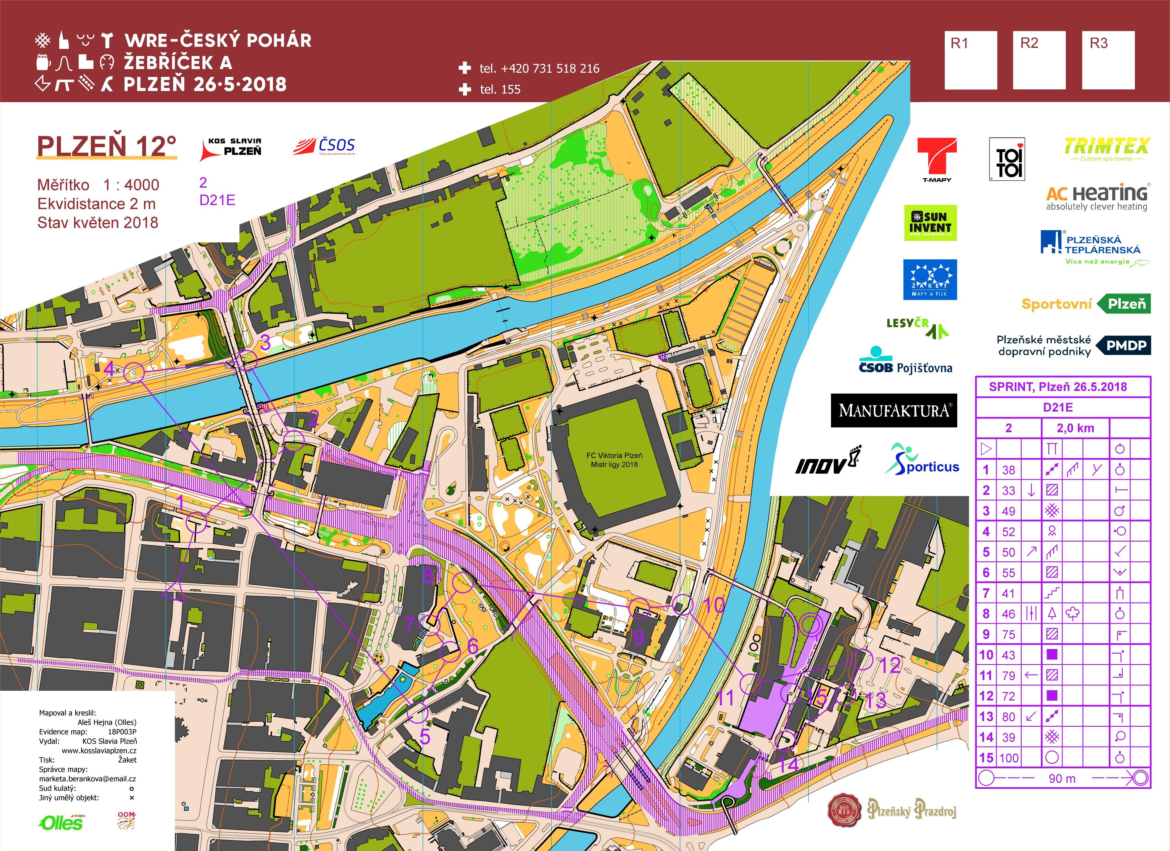 ČP Plzeň - sprint (26.05.2018)