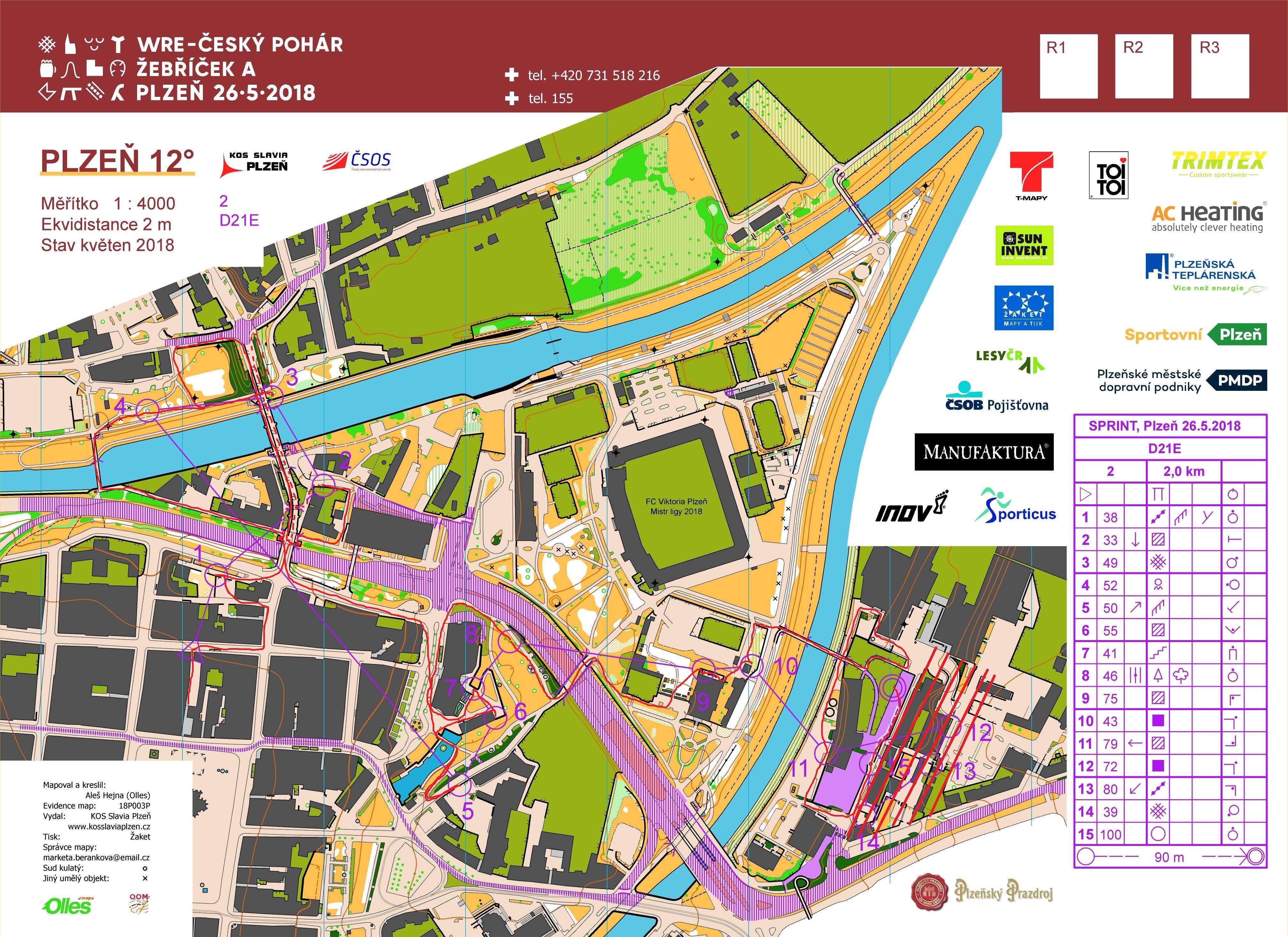 ČP Plzeň - sprint (26.05.2018)