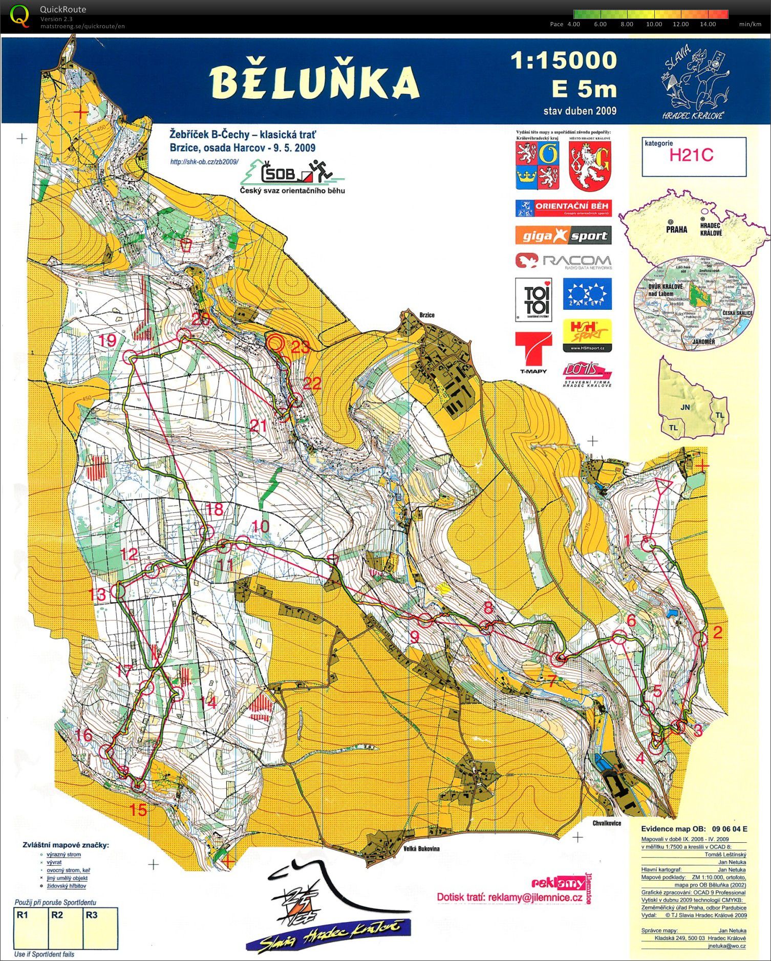 ŽB Čechy - klasická trať (09.05.2009)