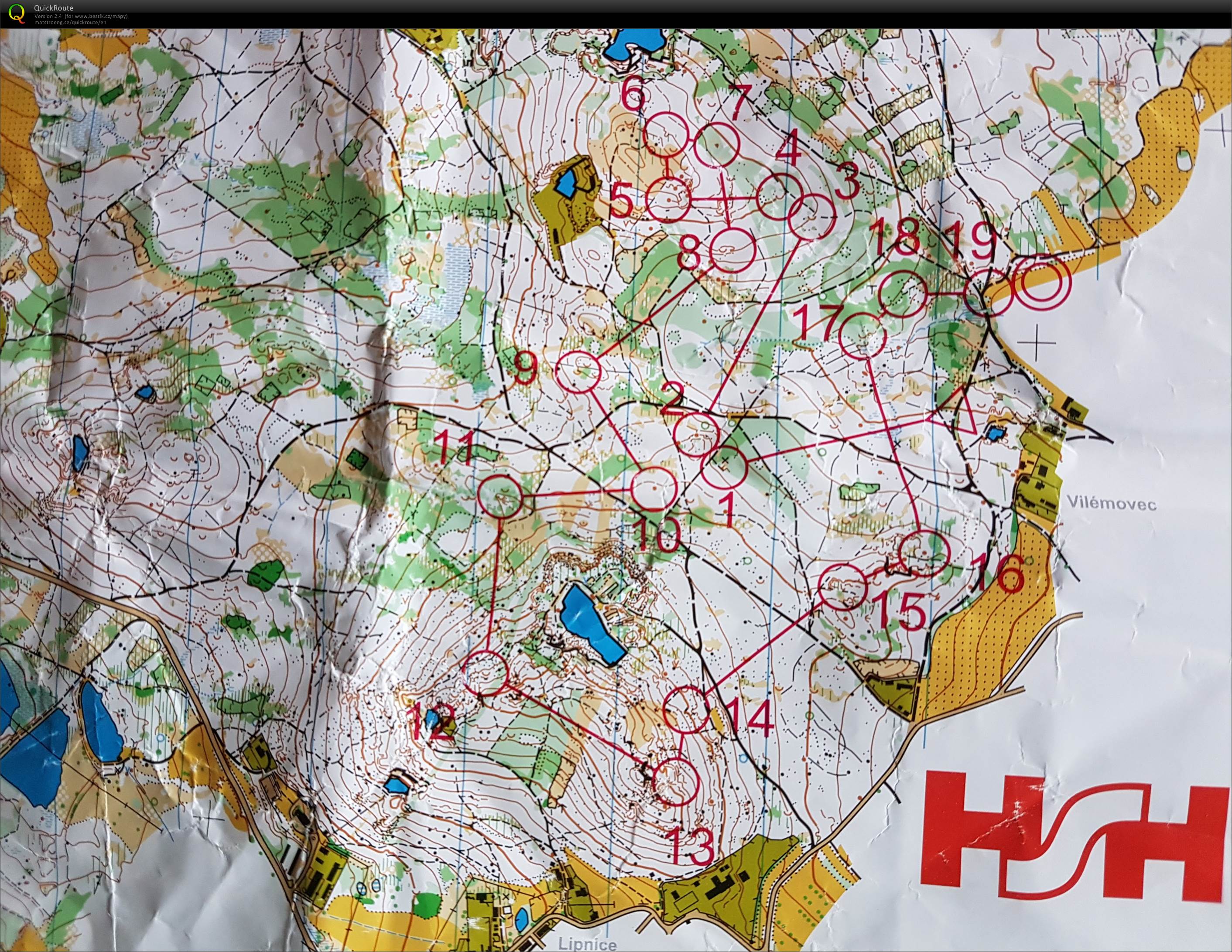 HSH Vysocina cup - E1 - H40B - middle (13.07.2018)
