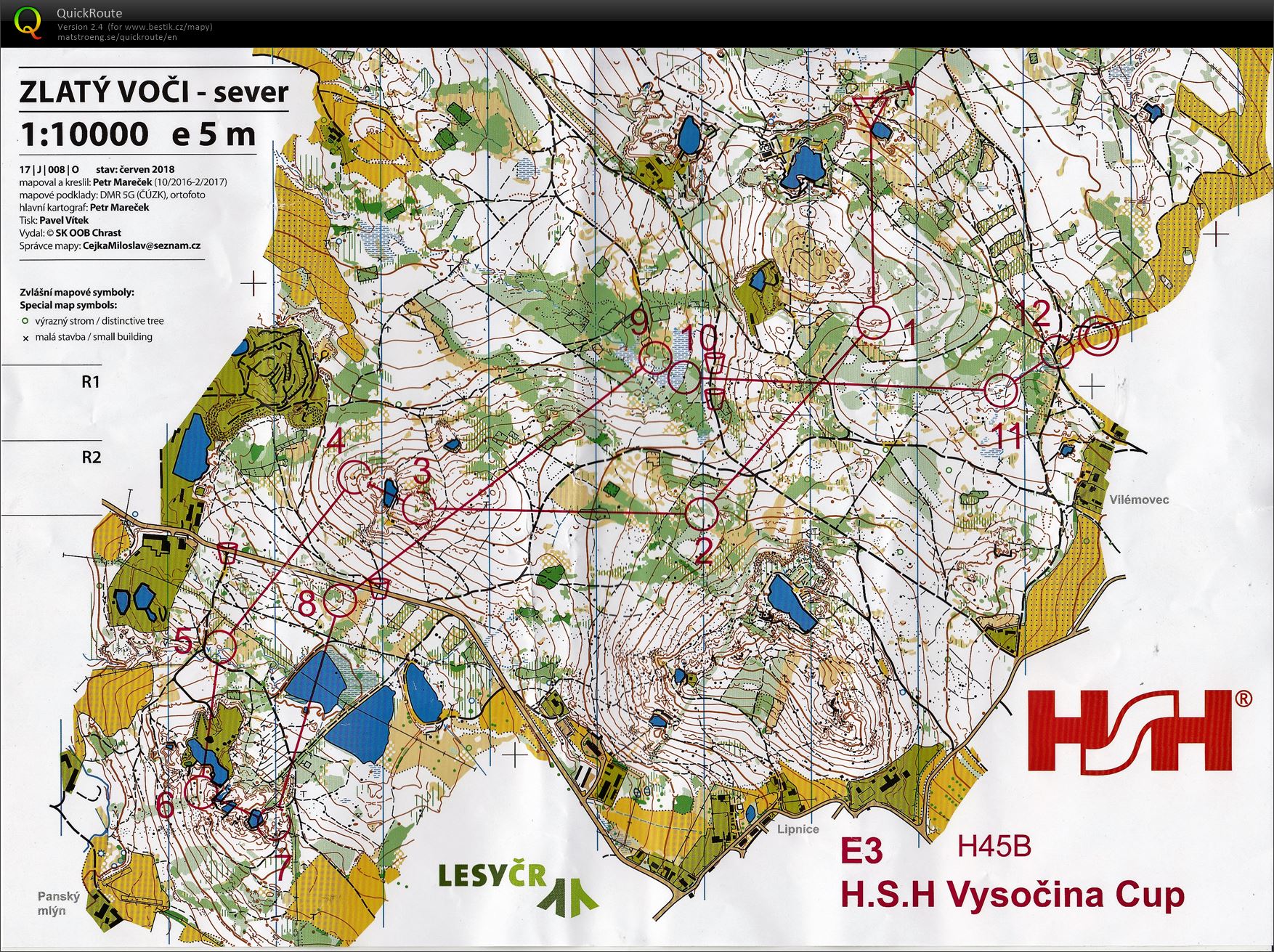 HSH Vysočina Cup - E3 (15.07.2018)