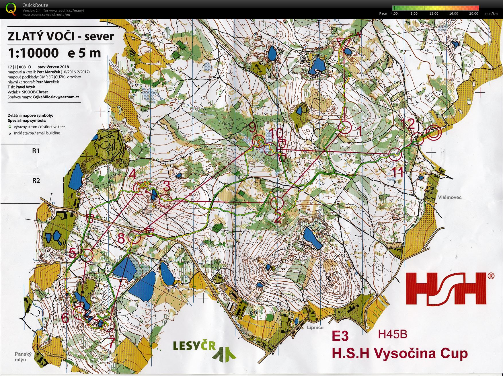 HSH Vysočina Cup - E3 (15.07.2018)