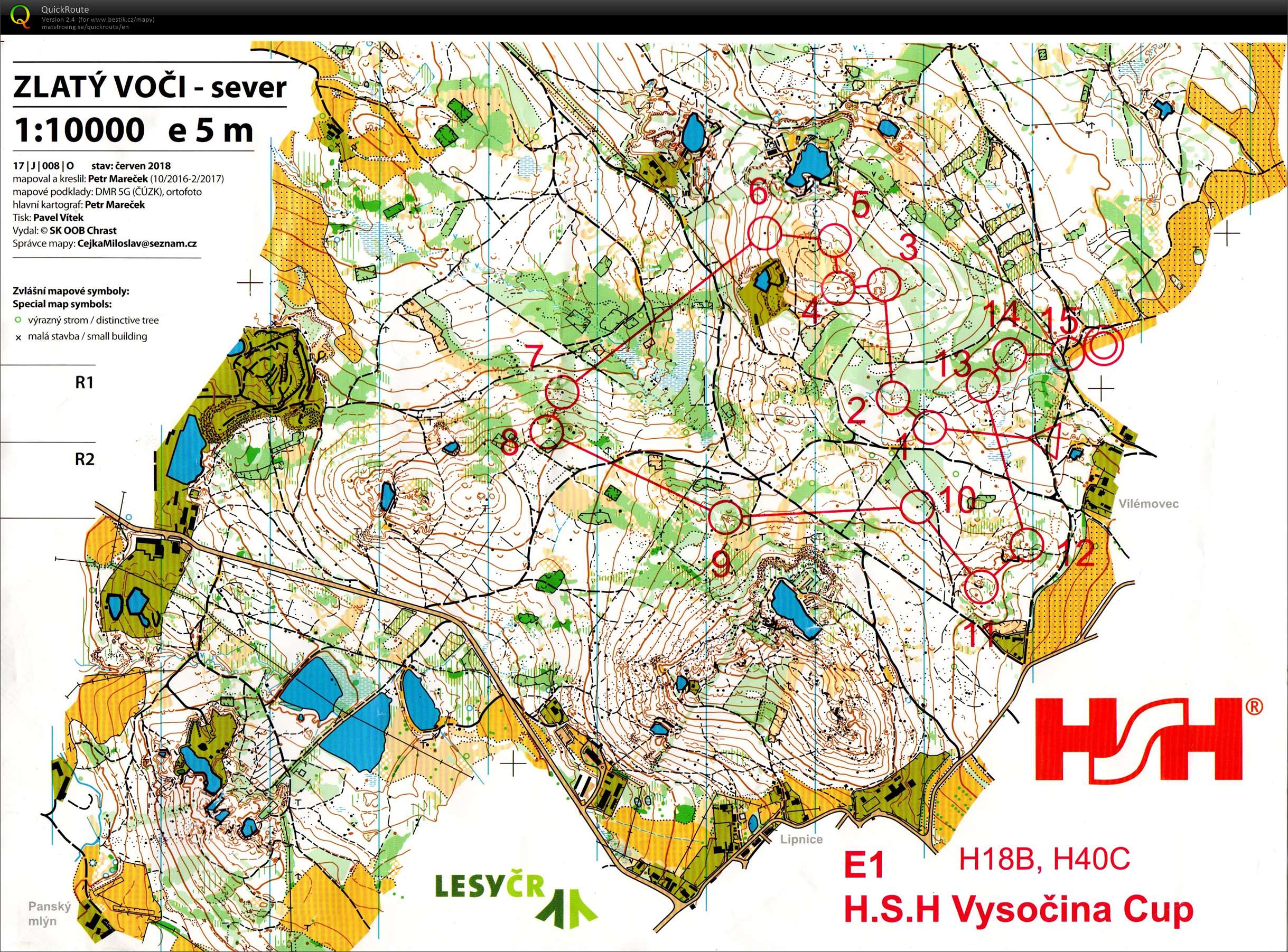 H.S.H Vysočina Cup E1 (13.07.2018)
