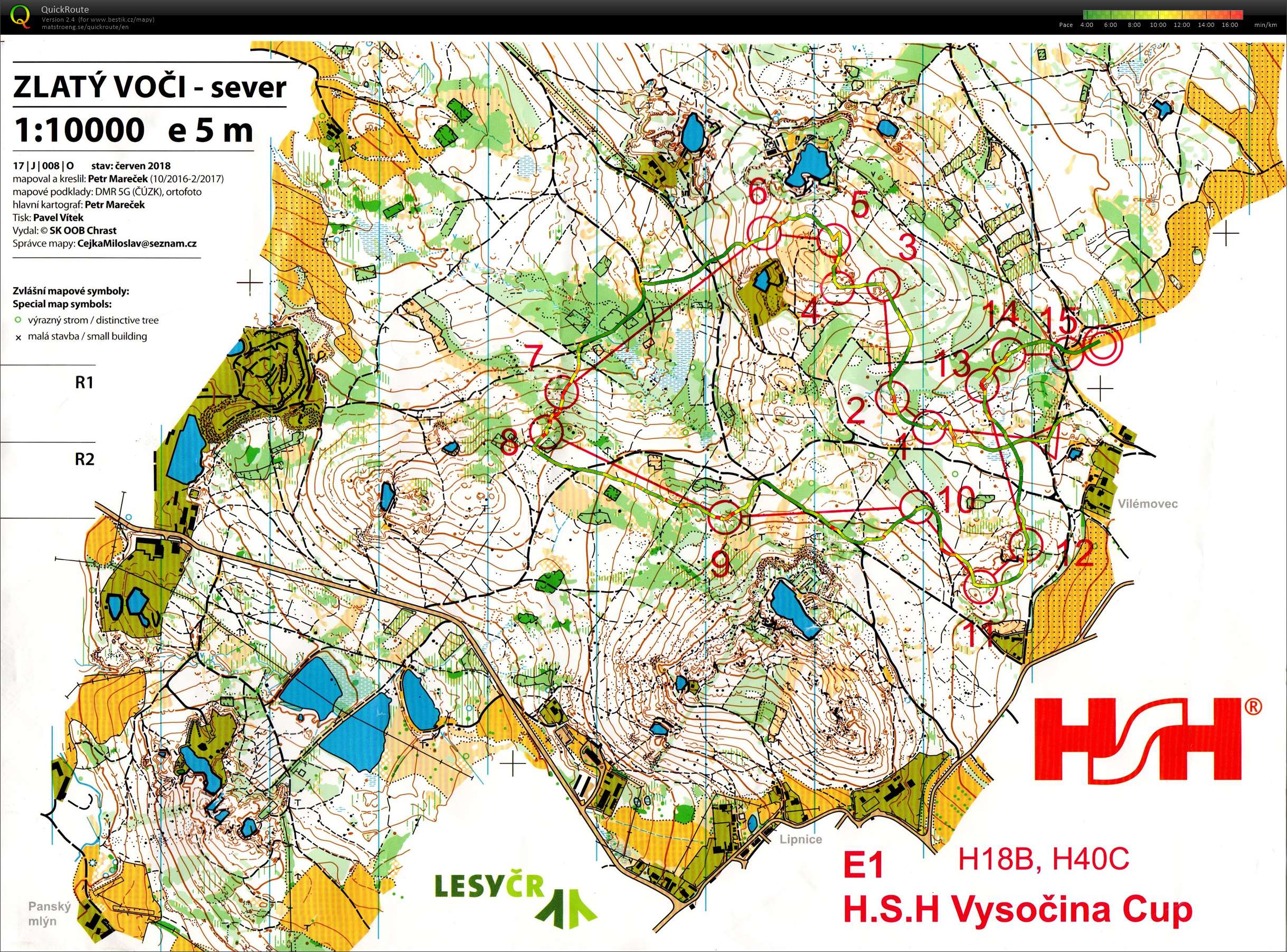 H.S.H Vysočina Cup E1 (13.07.2018)