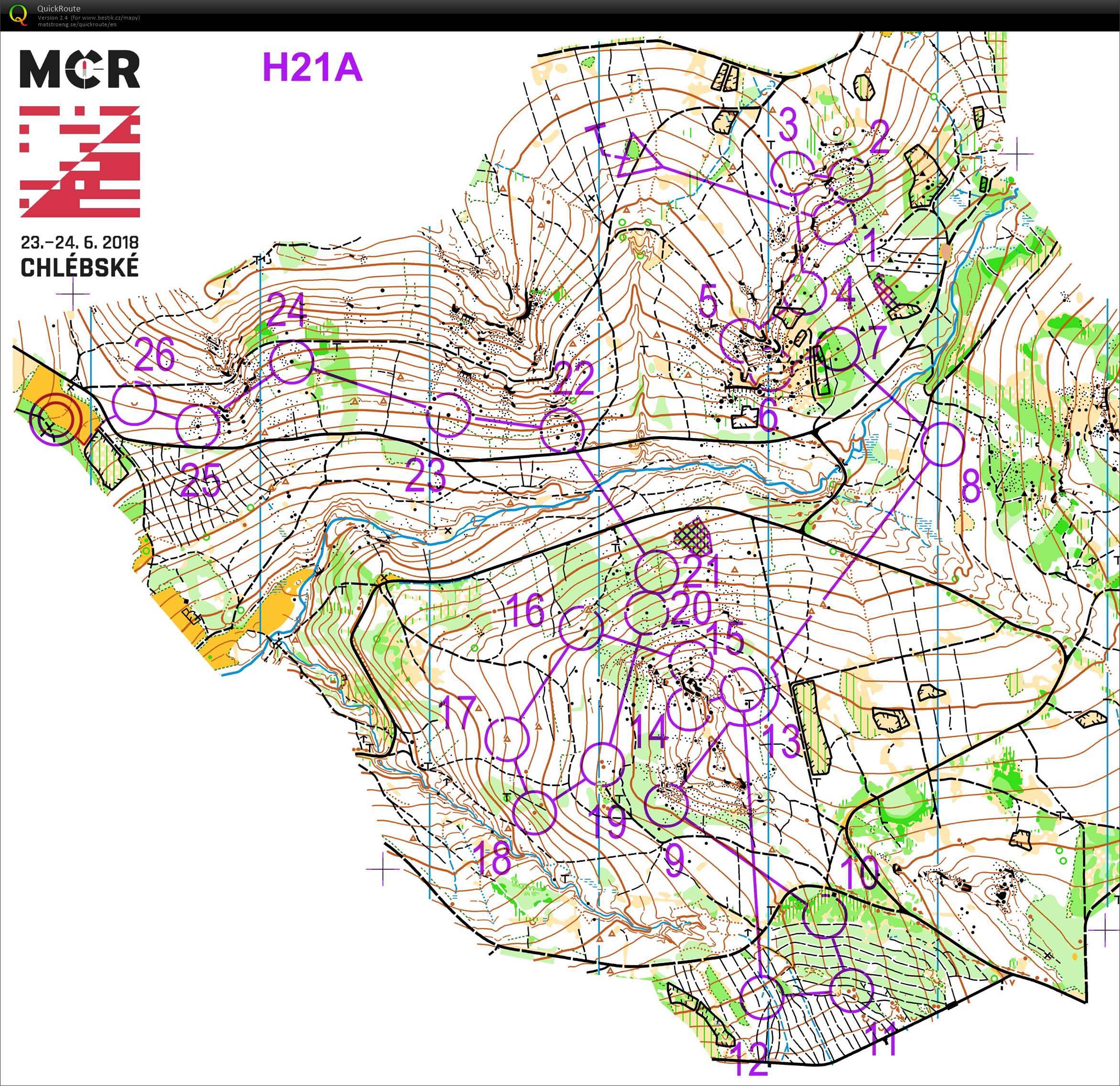 MČR middle - finále H21A (24.06.2018)