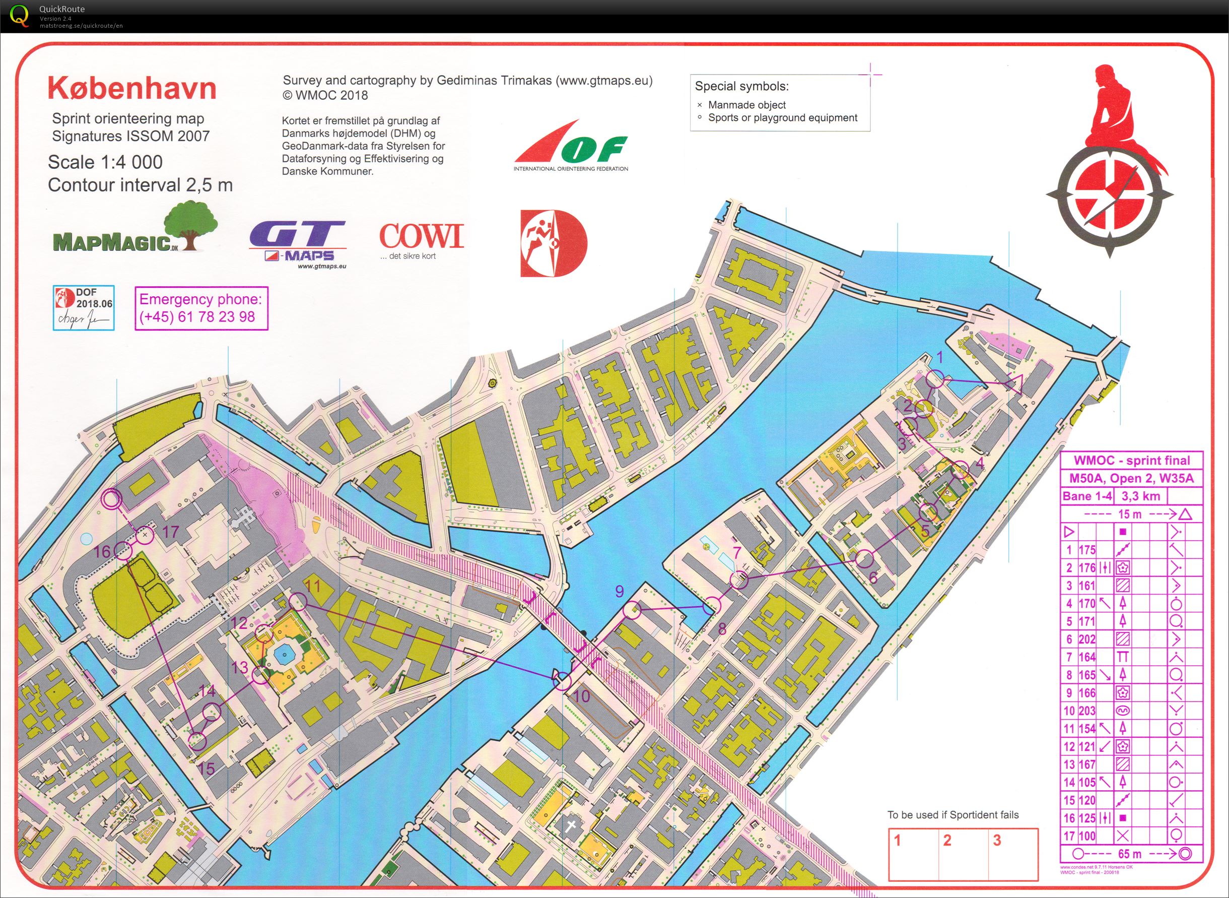 WMOC - sprint F (08.07.2018)