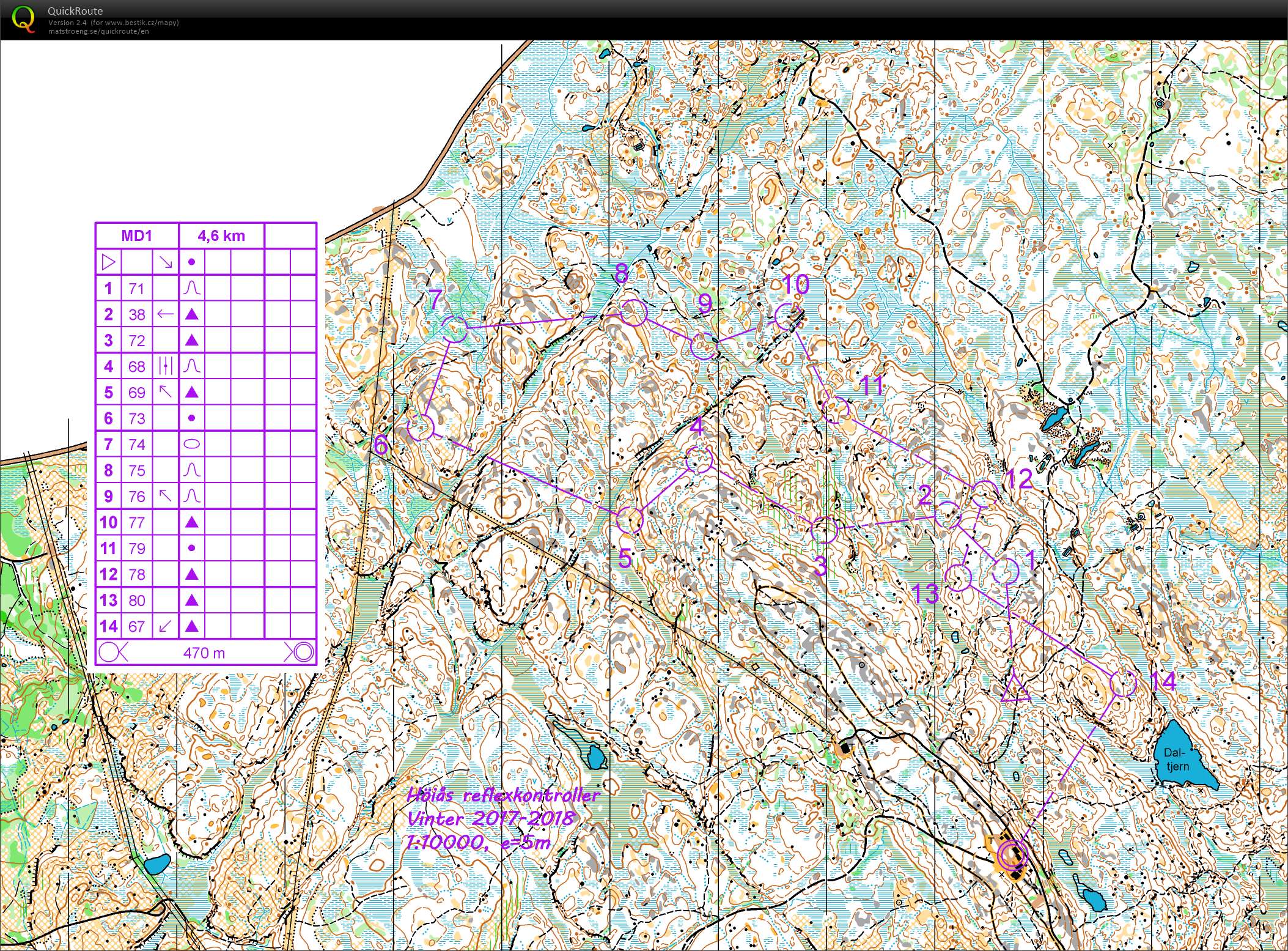 TC Halden/Silkeborg no.6 - middle skoro pěšky (30.07.2018)