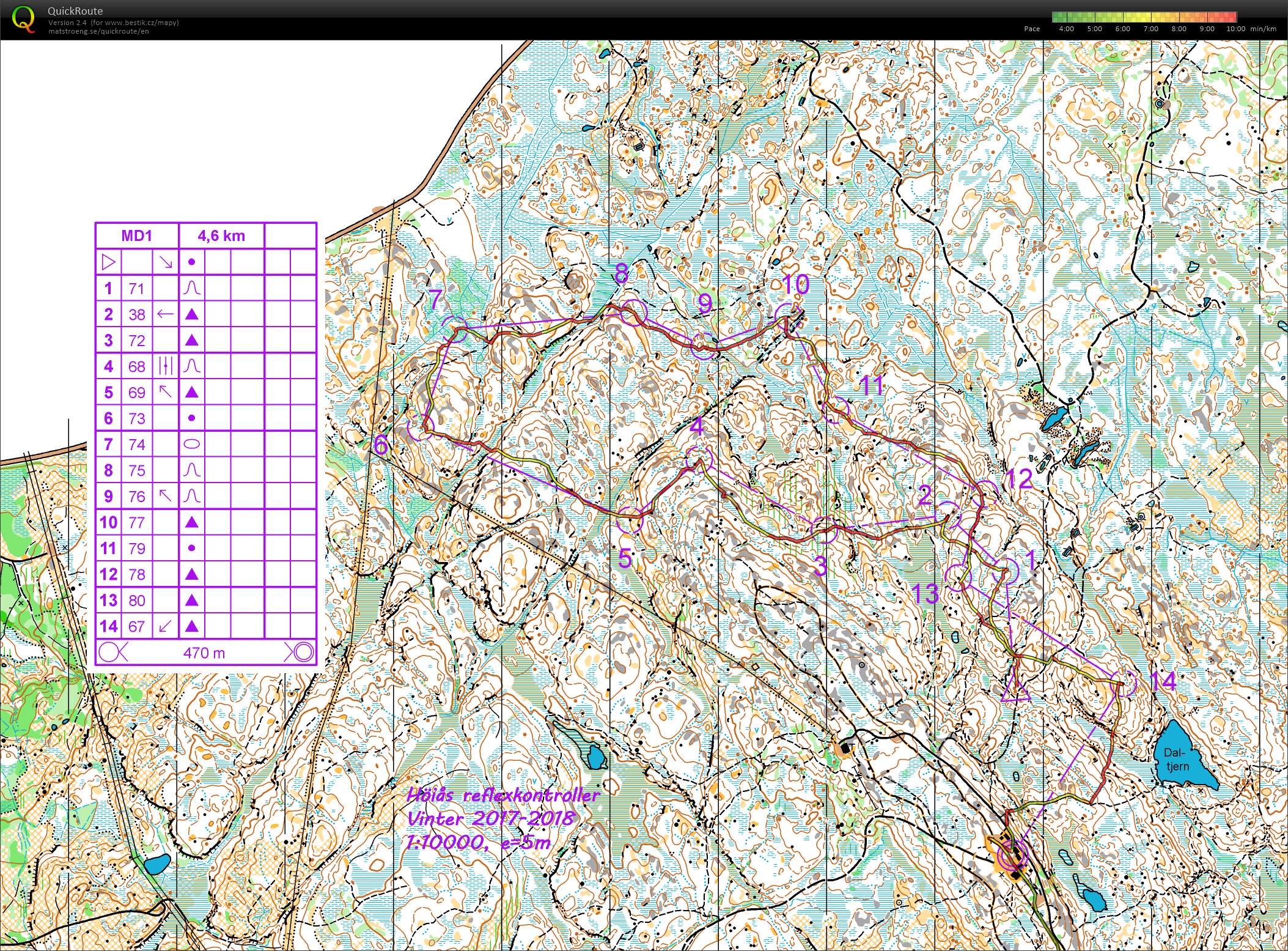 TC Halden/Silkeborg no.6 - middle skoro pěšky (30.07.2018)